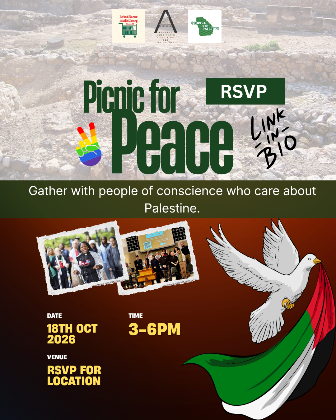 Picnic for Peace - Atlanta Multifaith Coaltion for Palestine