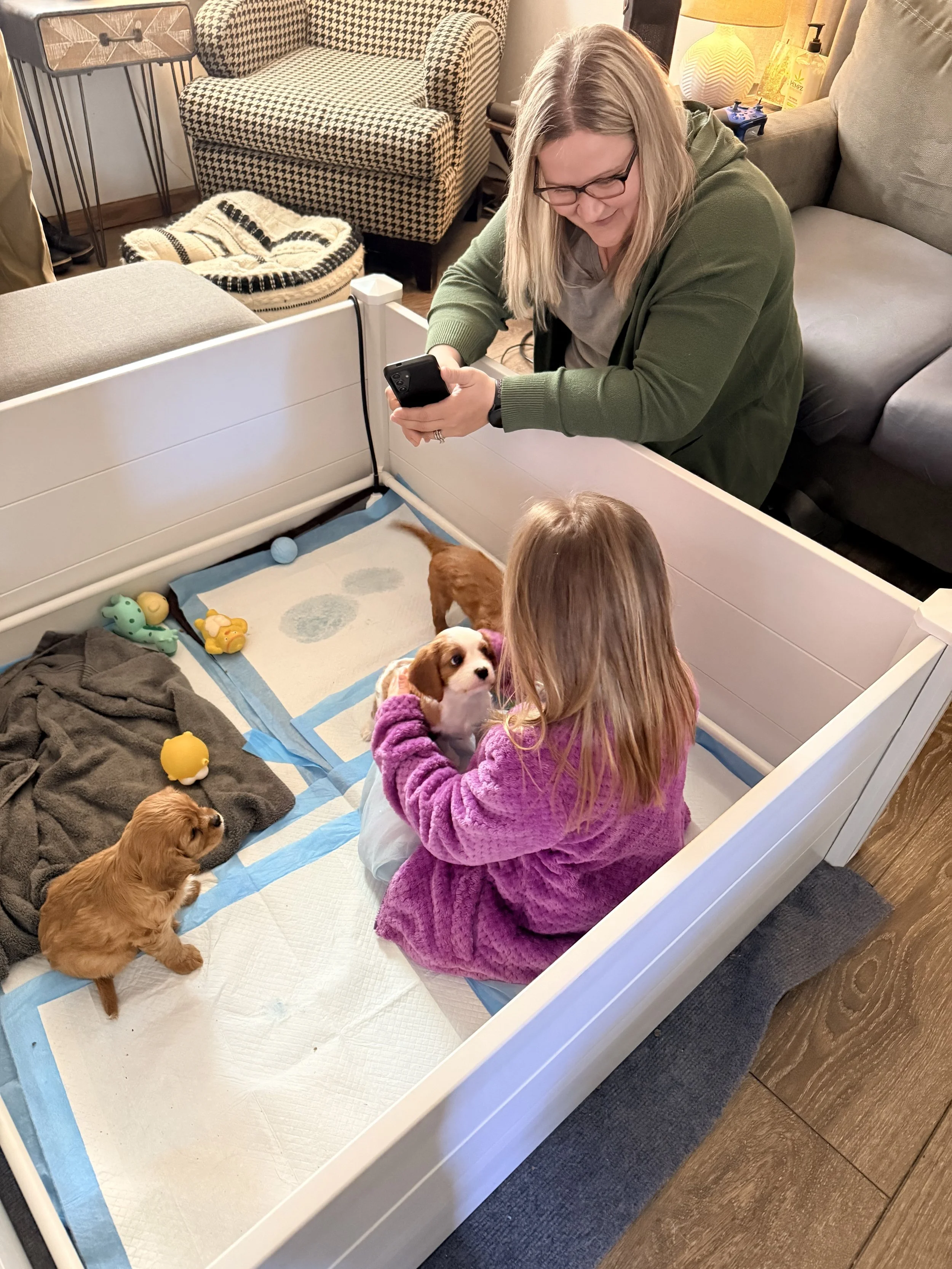 A Special Milestone: First Pick of the Litter