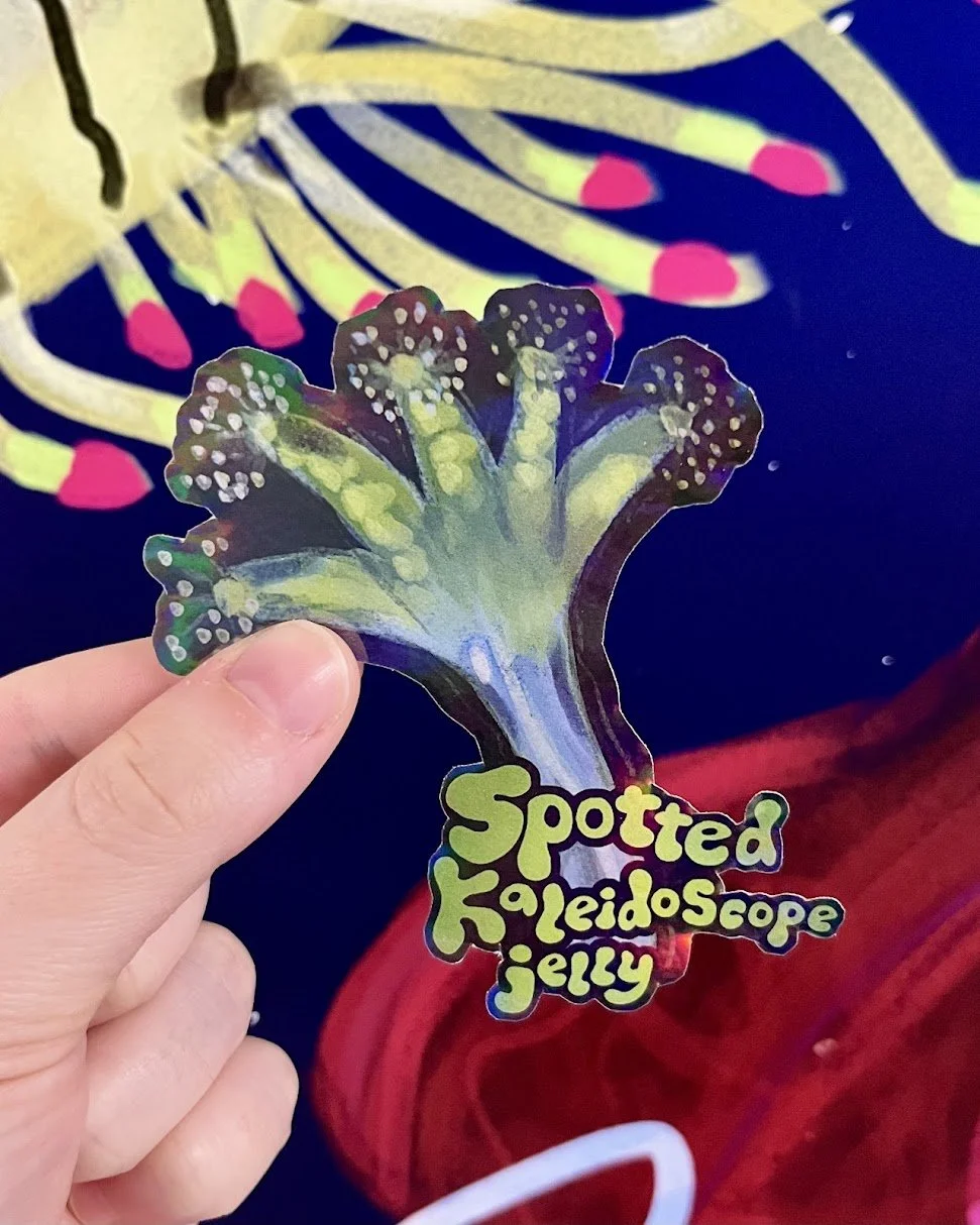 Spotted Kaleidoscope Jelly
