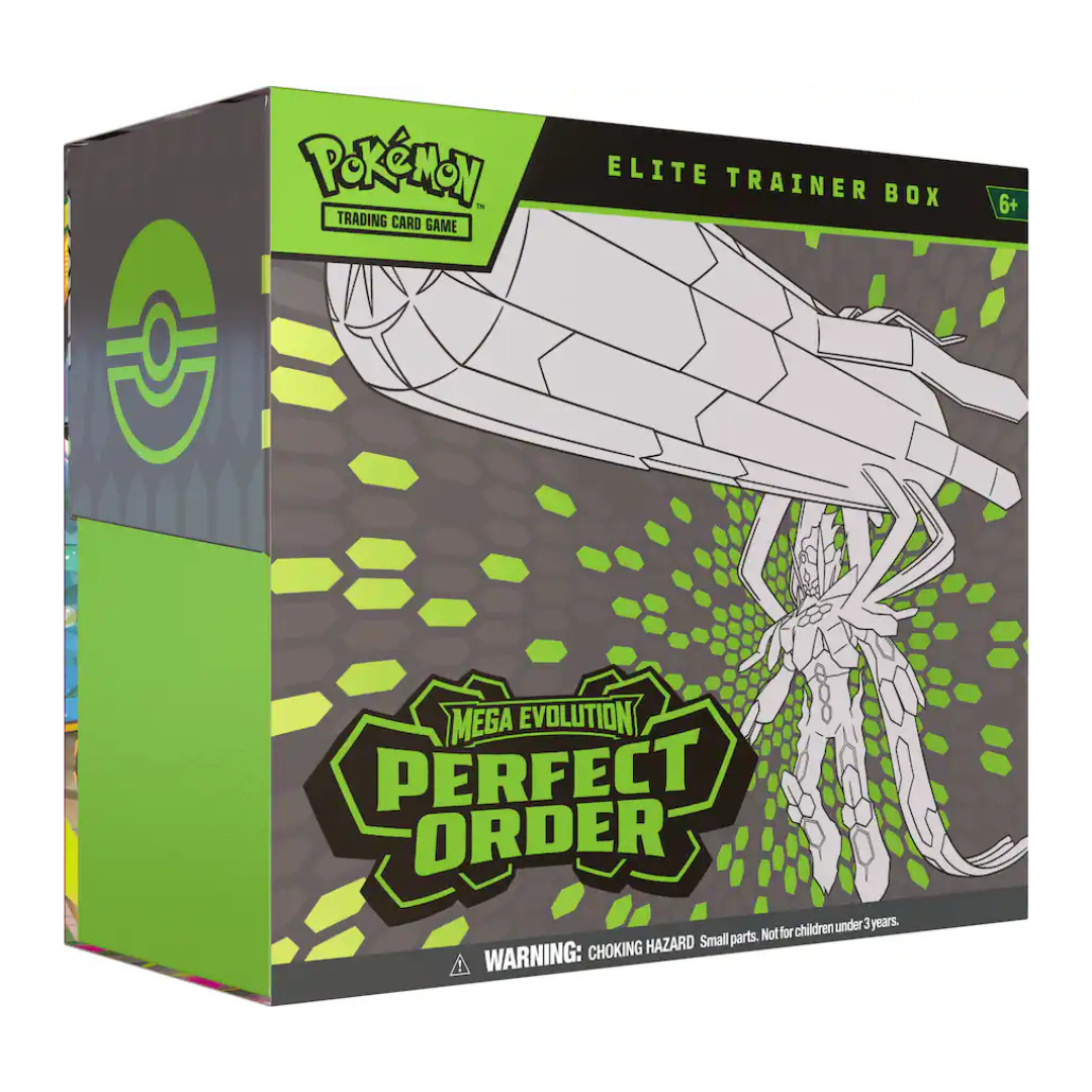 Pokemon Mega Evolutions Perfect Order Elite Trainer Box