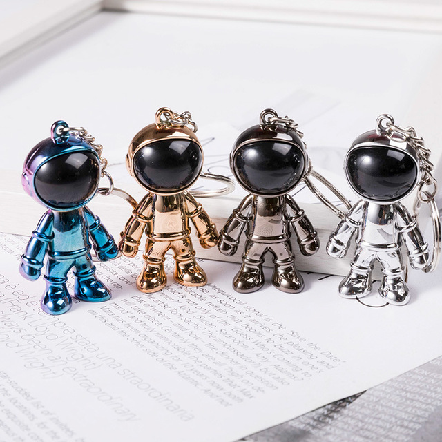 Astronaut KeyChains, PVC 6 Colors.