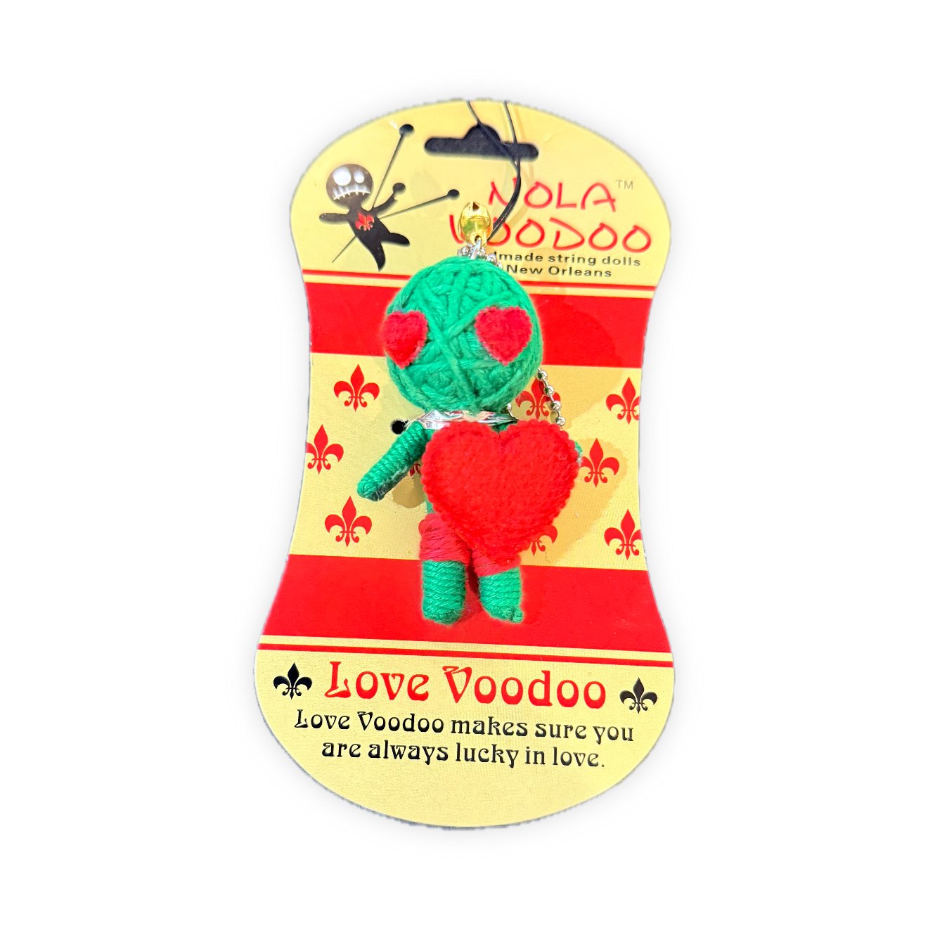 NOLA Voodoo Luck KeyChain, Love VooDoo