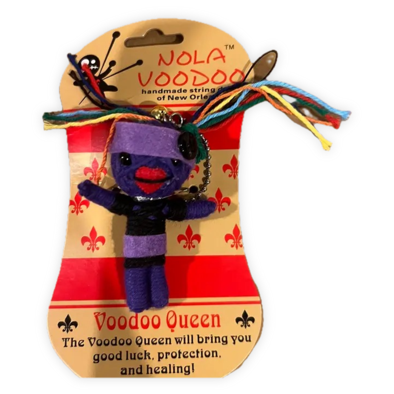 NOLA VooDoo Lucky KeyChains VooDoo Queen