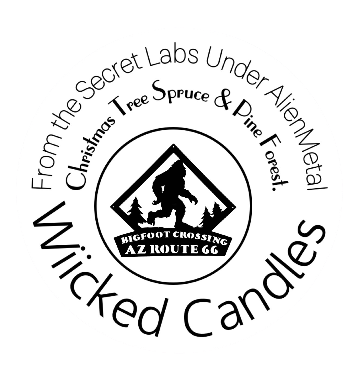 Wiicked 10oz Candles Christmas Tree, Pine and Spruce Wow.