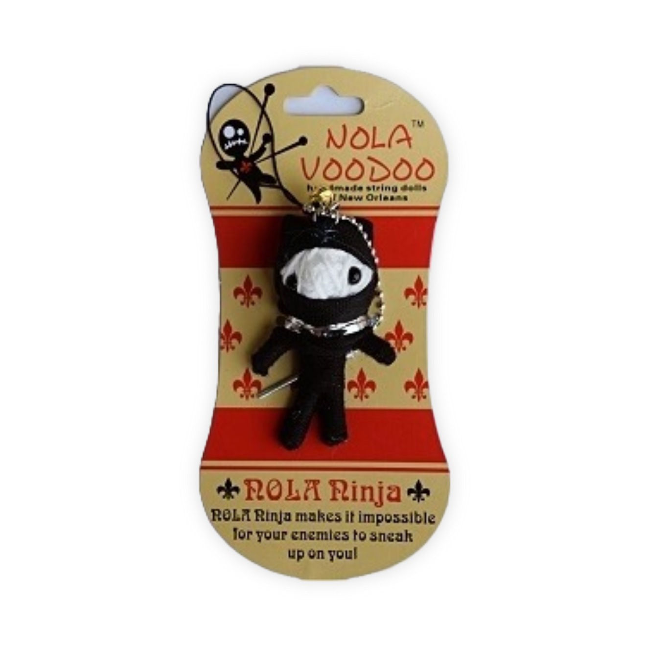 NOLA VooDoo Doll Lucky KeyChain, NOLA Ninja