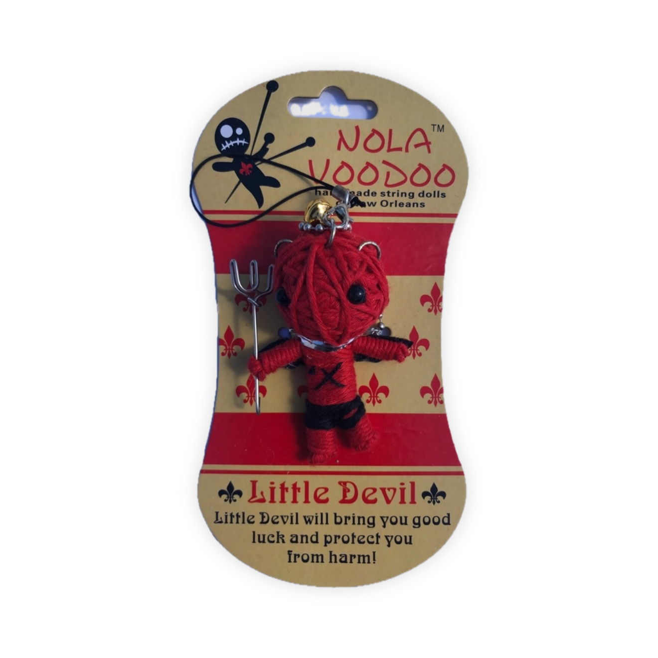 NOLA Little Devil Doll Lucky KeyChain.