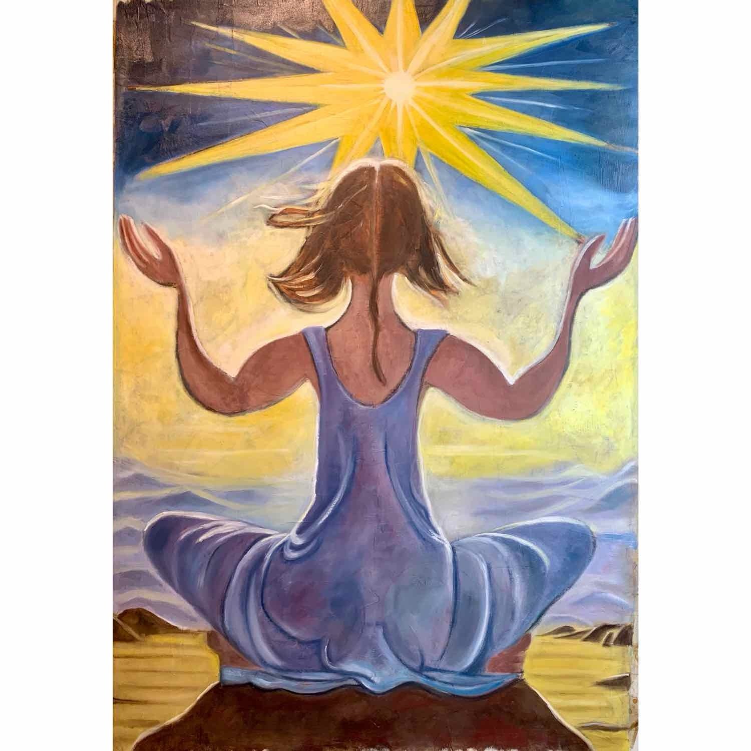 'Udaya', 36'x48", oil on canvas         SOLD