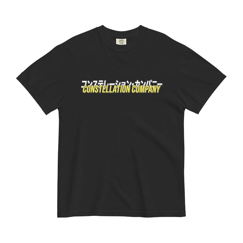 Subtitles Tee - Black