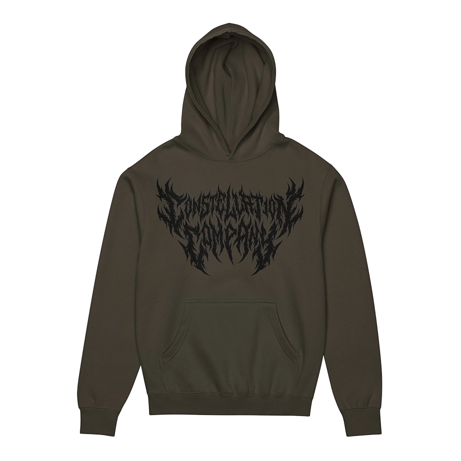 Black Metal Hoodie