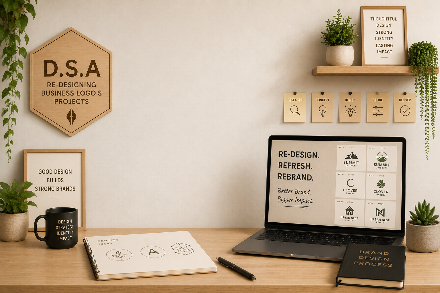 Design & Re-design Business Logo's
