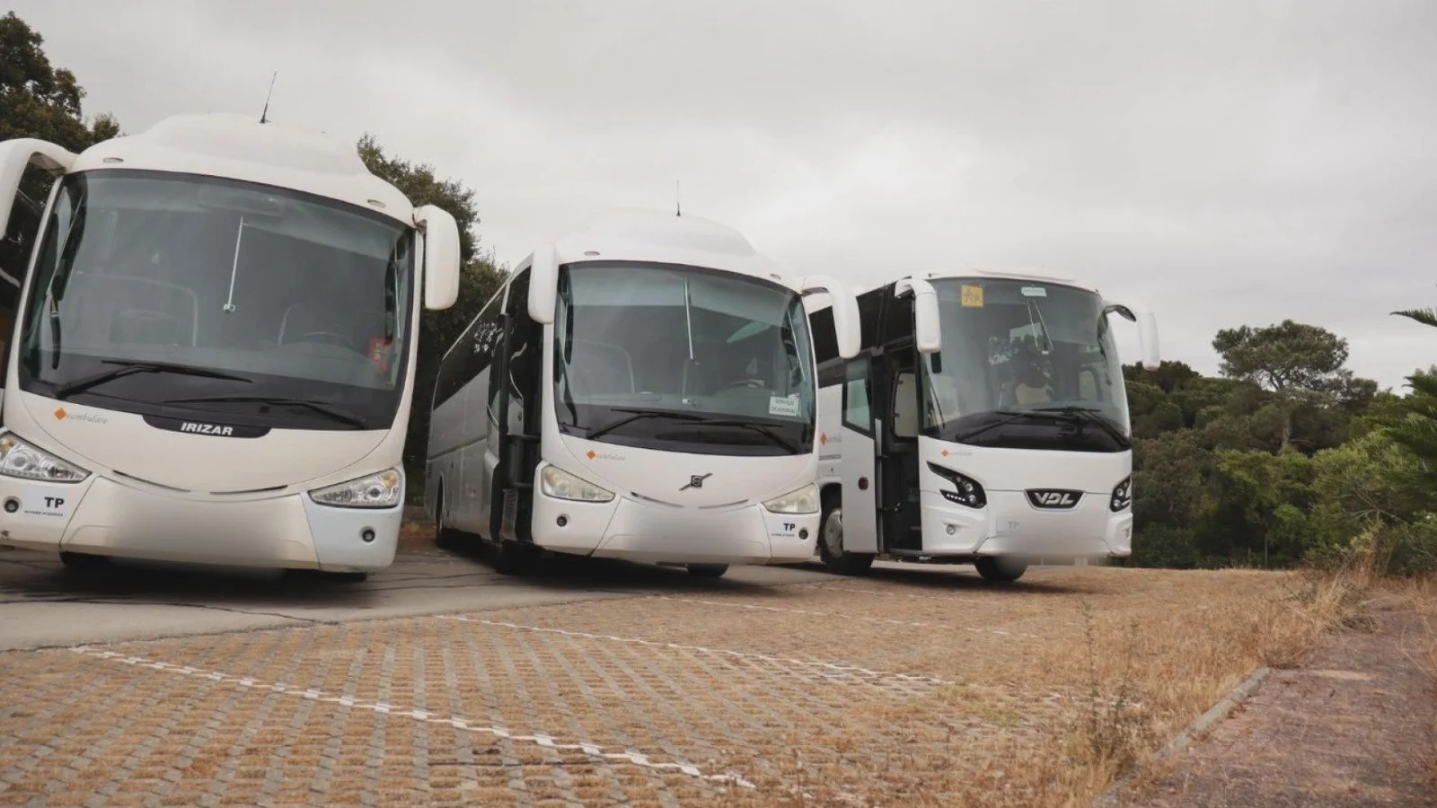 Frota de autocarros Duque Estrada disponíveis para aluguer com motorista e transporte de grupos