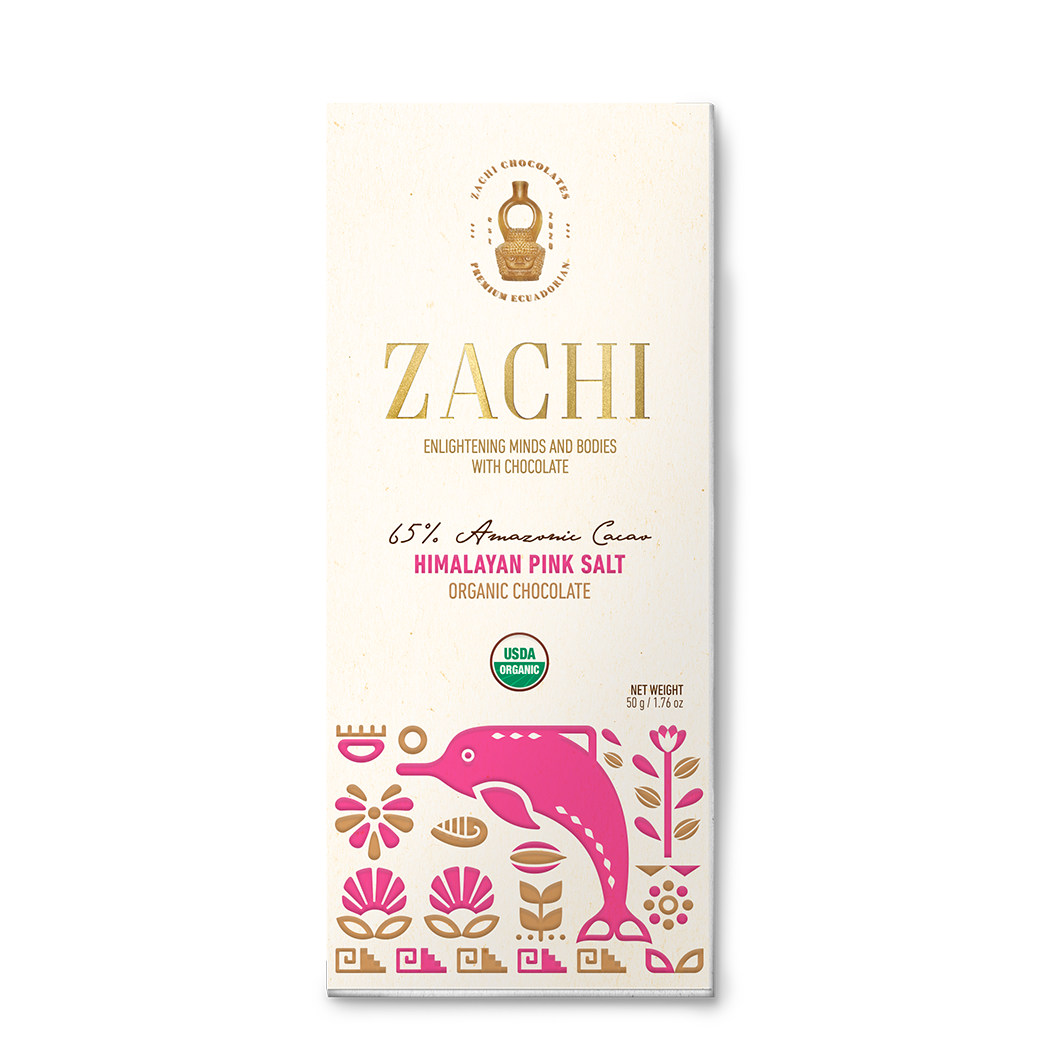 65% Amazonic Cacao Bar with Himalayan Pink Salt