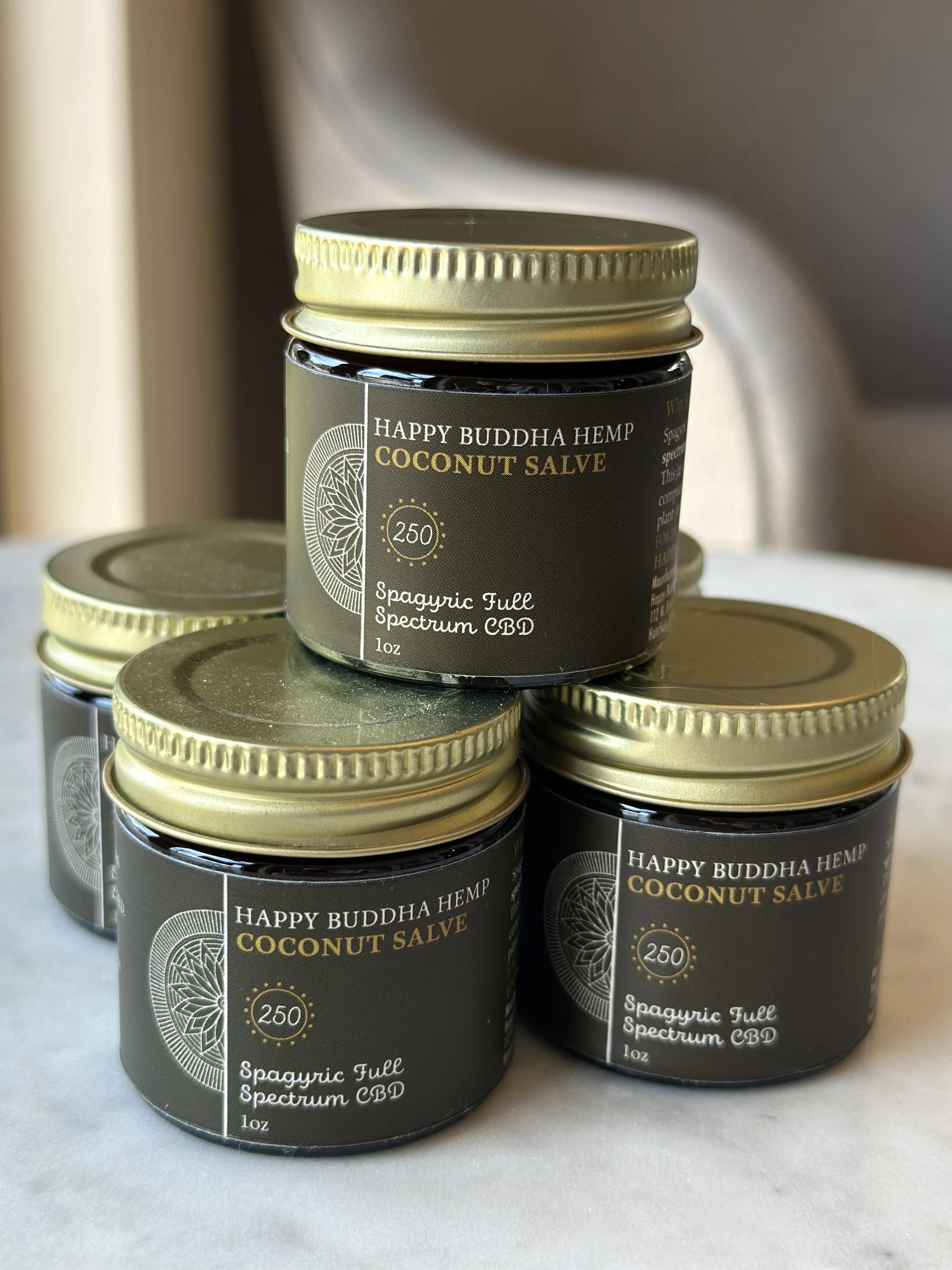 Happy Buddha Hemp- Coconut Salve