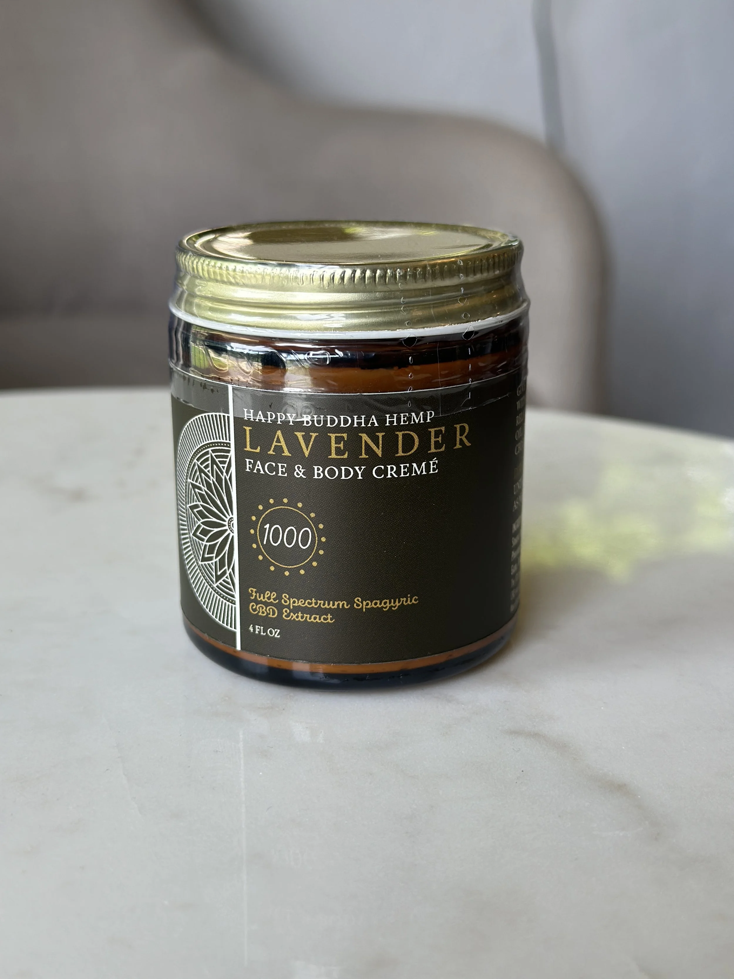 Happy Buddha Hemp- Lavender 4OZ