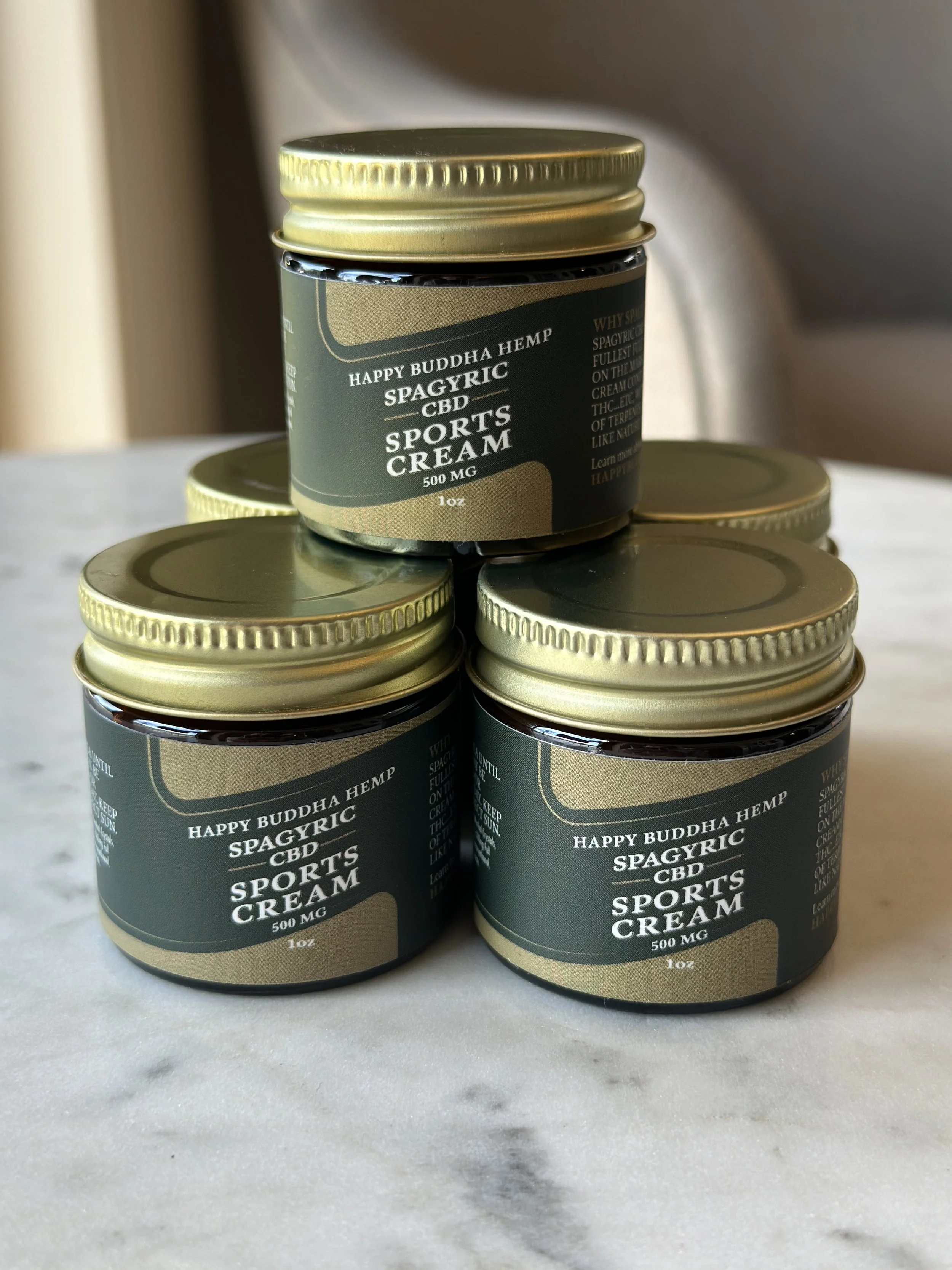 Happy Buddha Hemp- Sport Cream