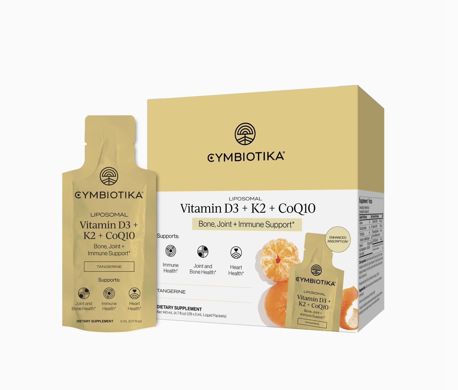 Cymbiotika Vitamin D3 + K2 + CoQ10