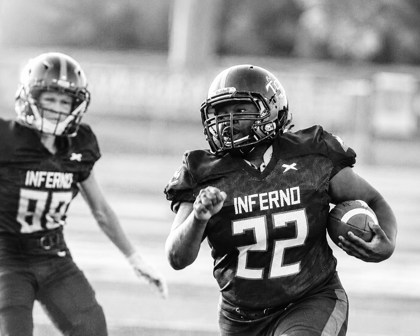 Tee Roberts - Running the Football for Tampa Bay Inferno