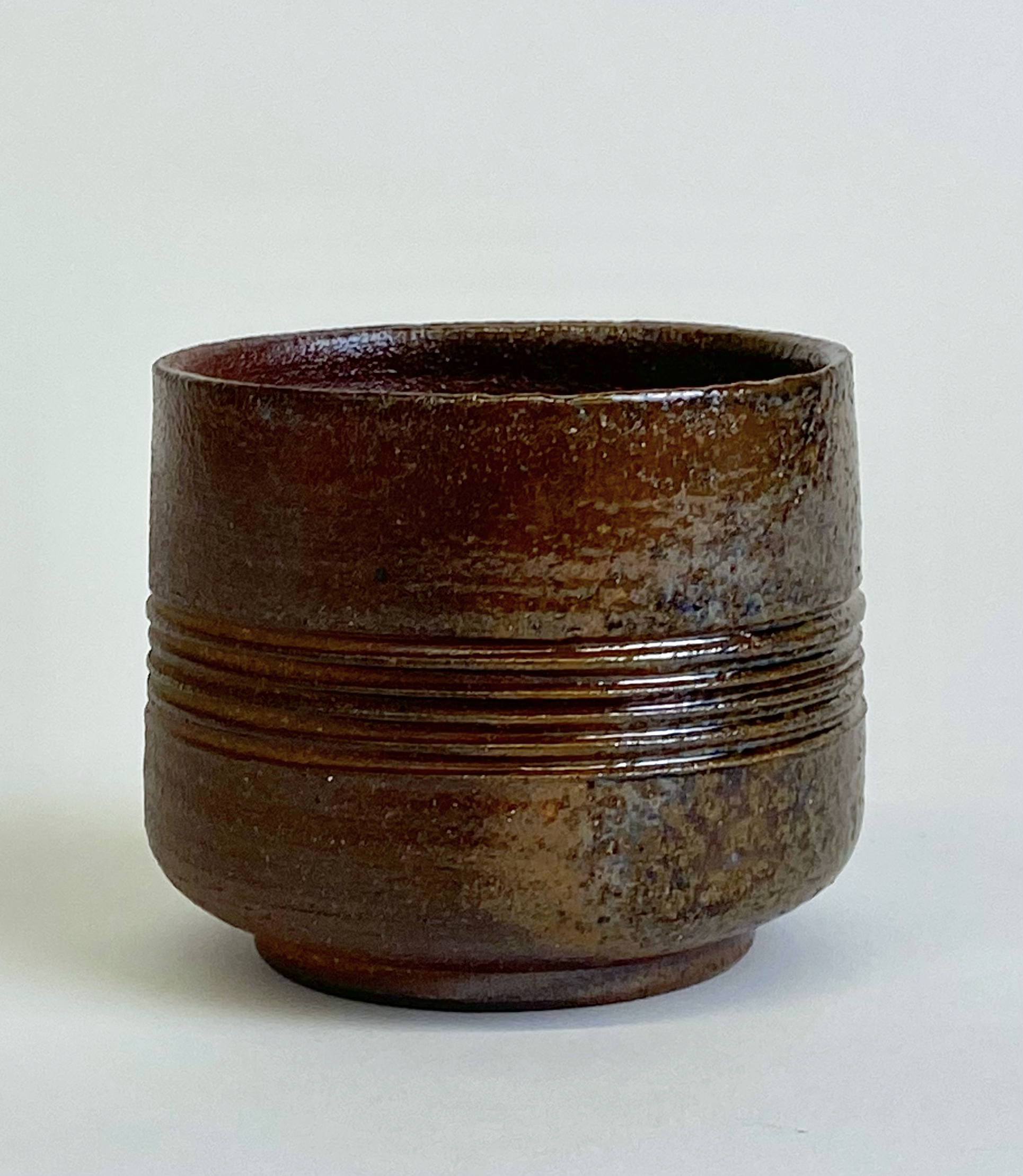 3" in height, CA2 clay, △10 woodfire, slip, 2026