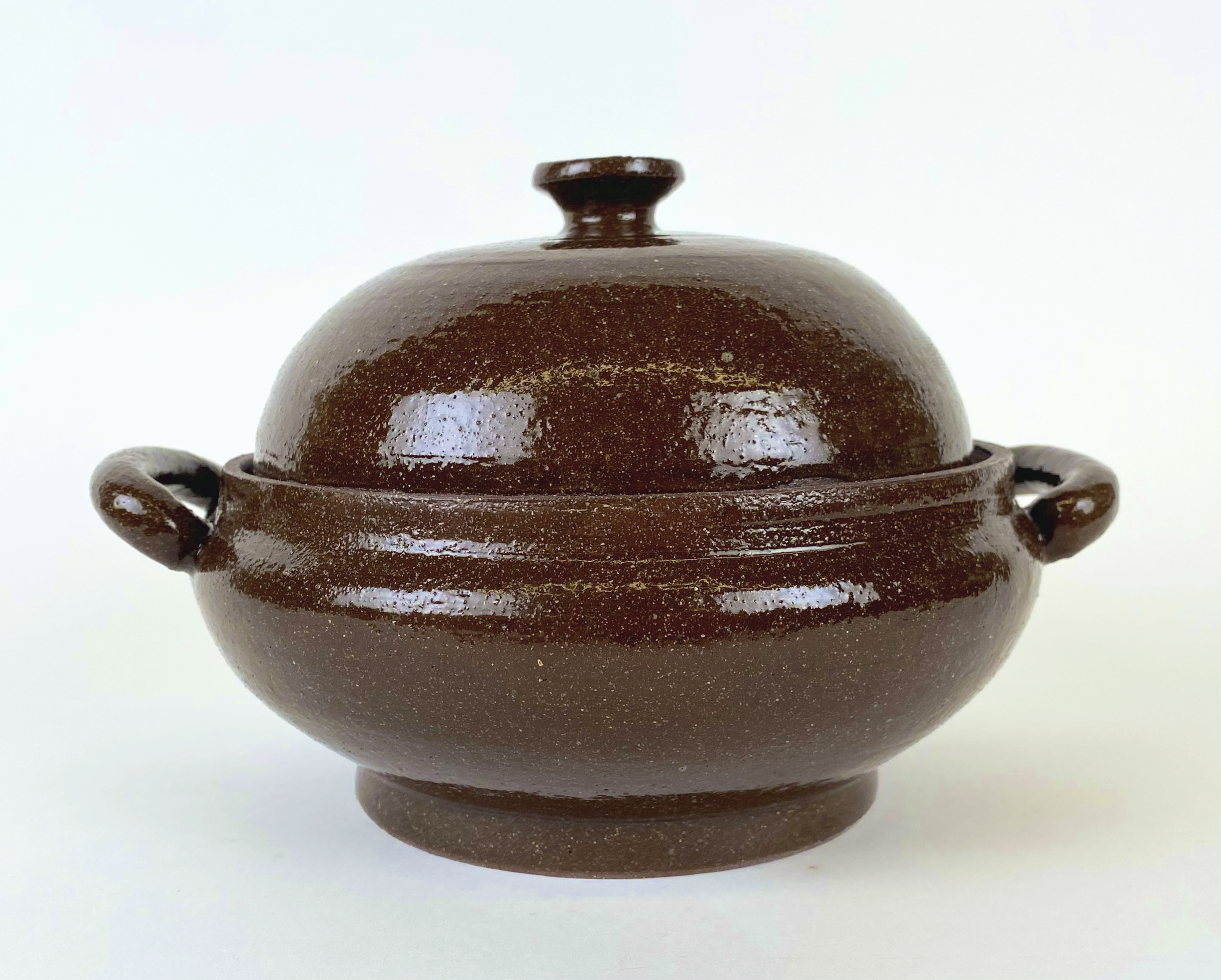 Brown, electric brown clay, △5, clear, 2026