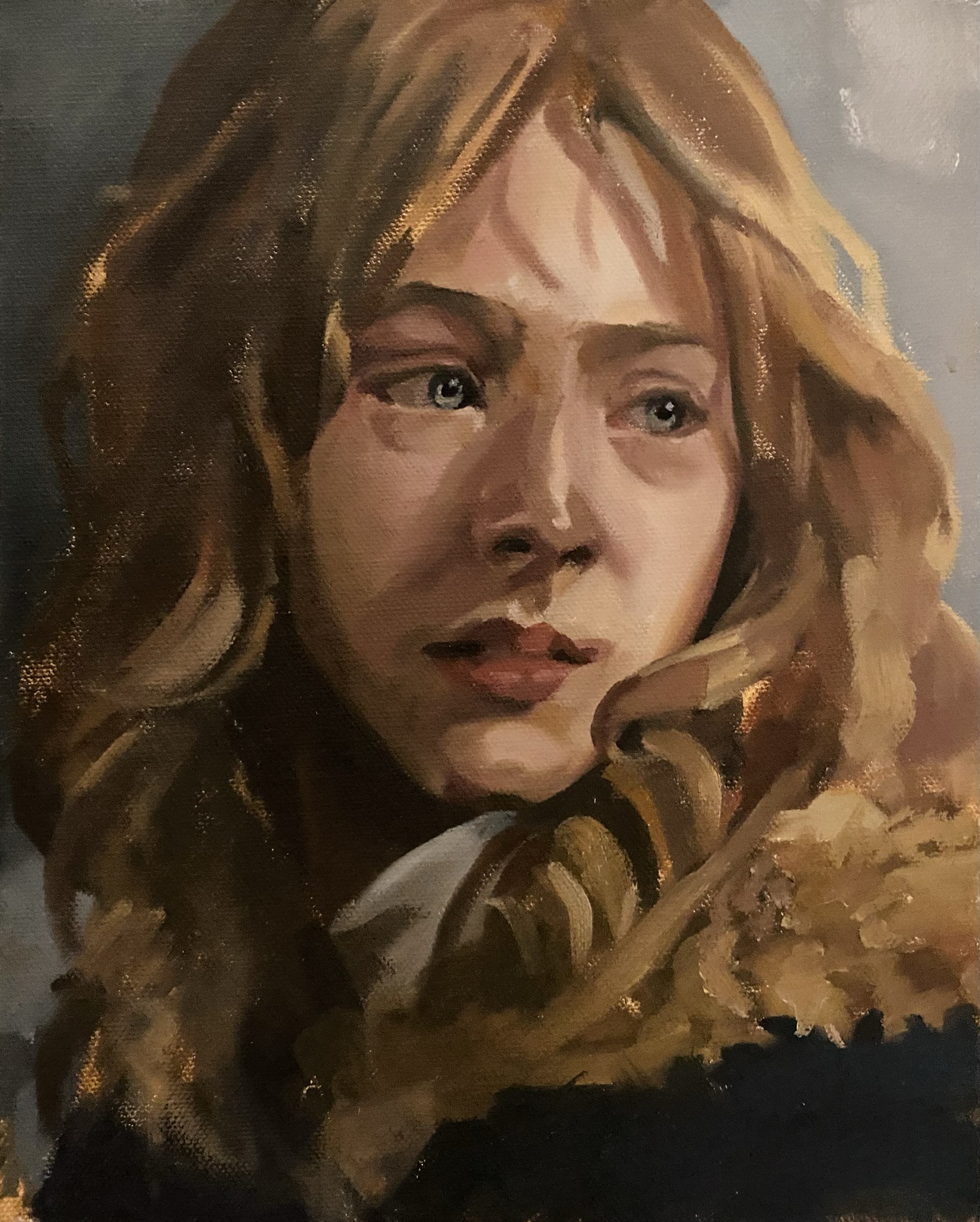 Oil on canvas panel, 10 x 8", 2025