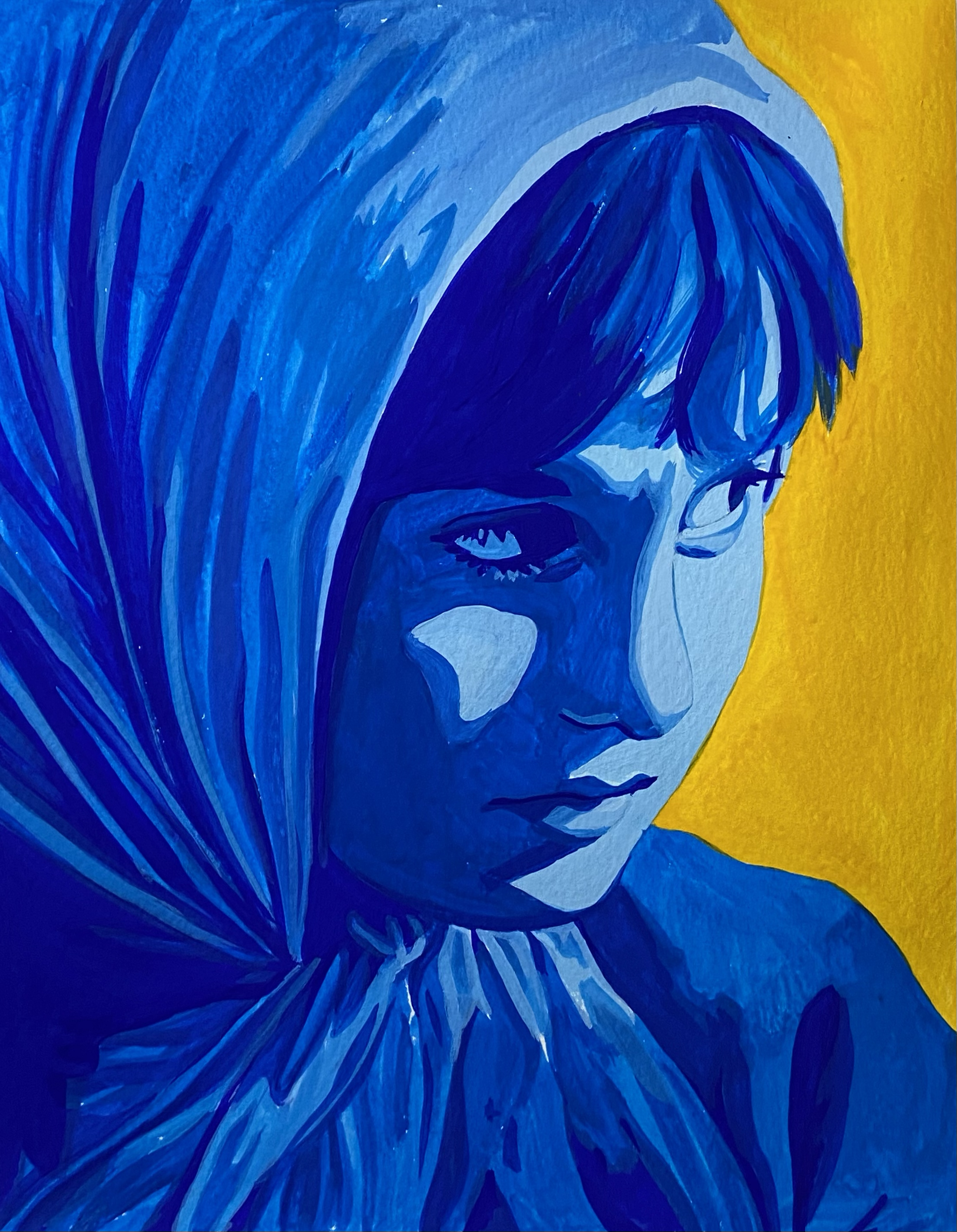Gouache on paper, 13½ x 11", 2026