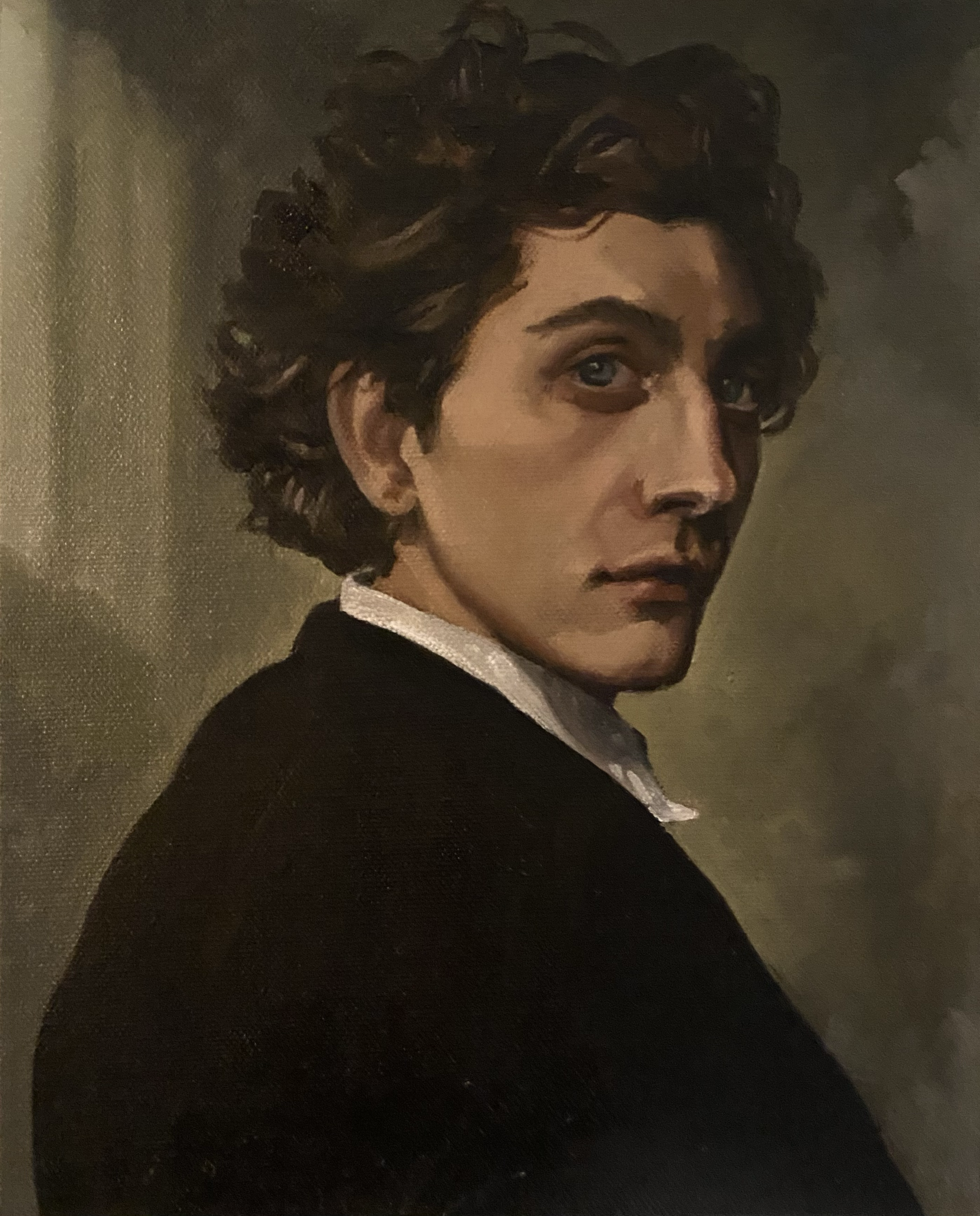 Oil on canvas panel, 10 x 8", 2025
