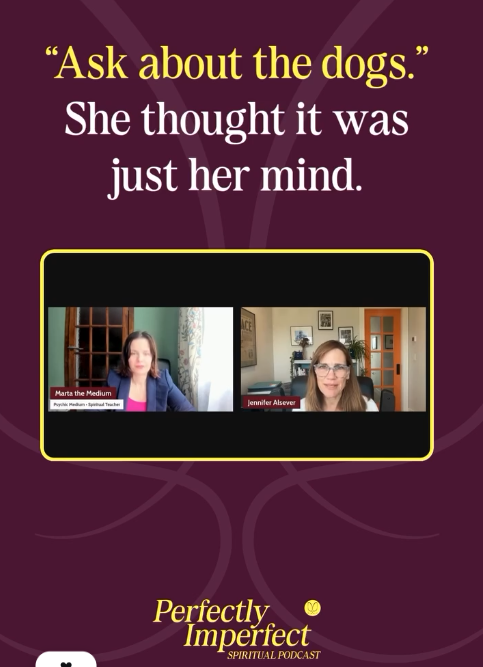 A guest on the Perfectly Imperfect Spiritual Podcast