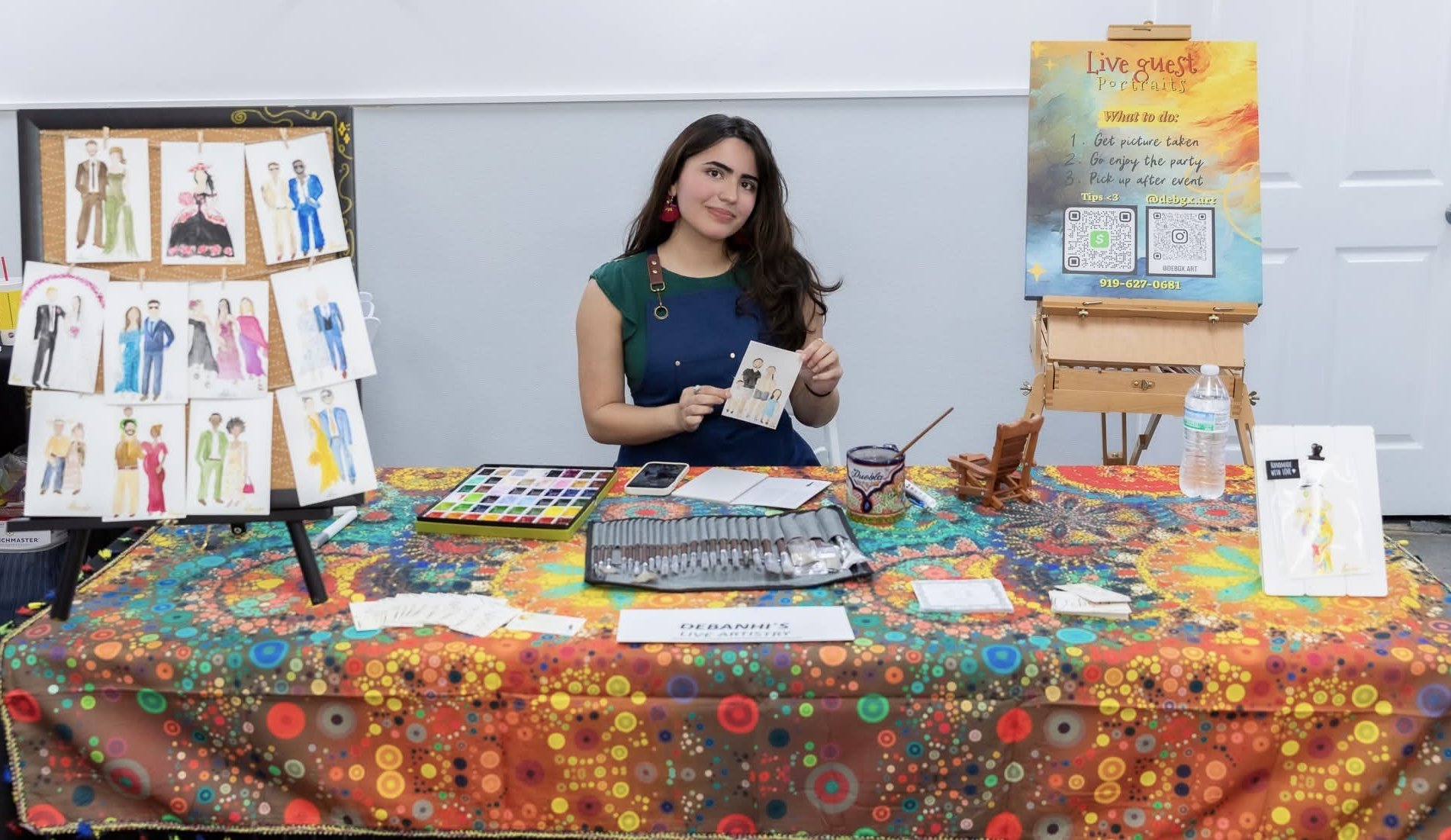 4 Hour Live Guest Painting Service