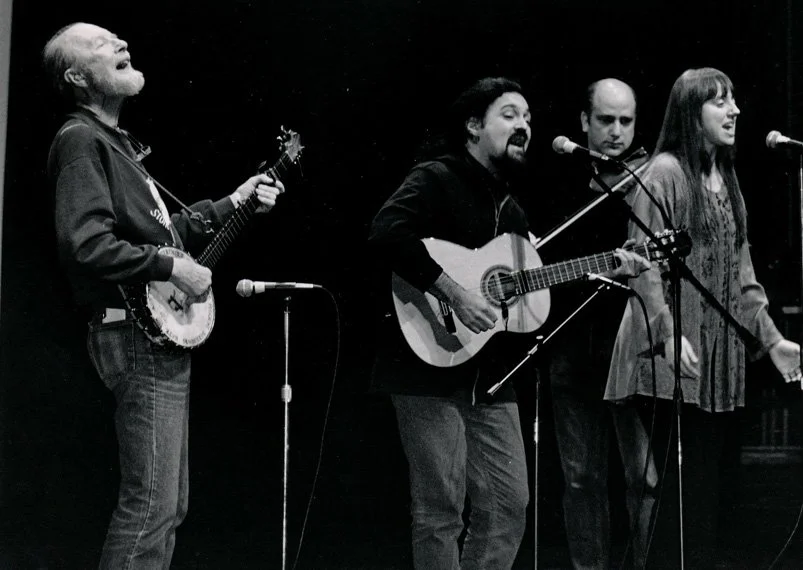 Pete Seeger, Dave Soldier, and Bernardo Palombo