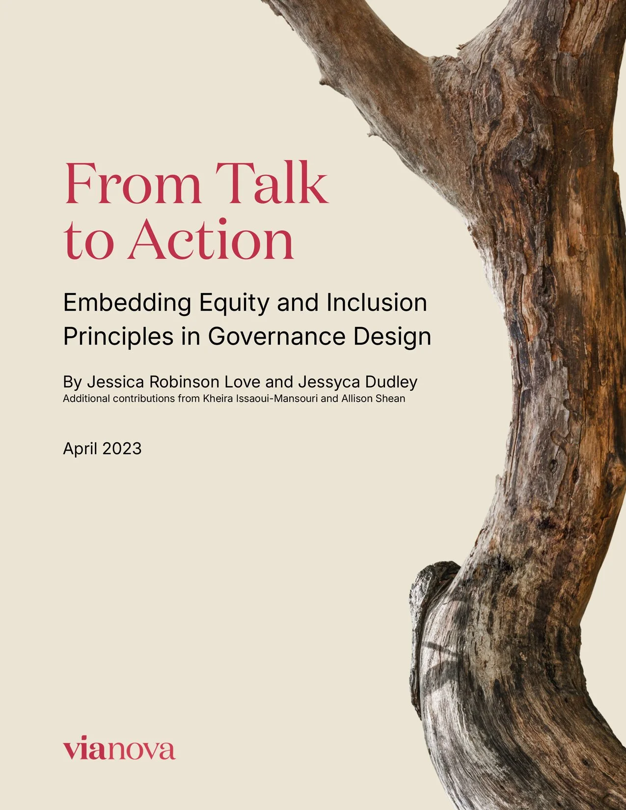 From Talk to Action: Embedding Equity and Inclusion Principles in Governance Design