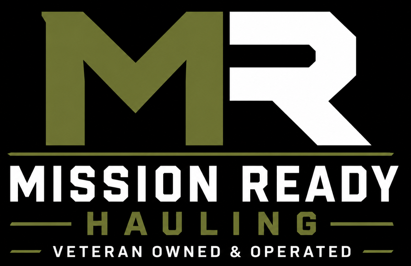 Mission Ready Logo with olive green and white lettering