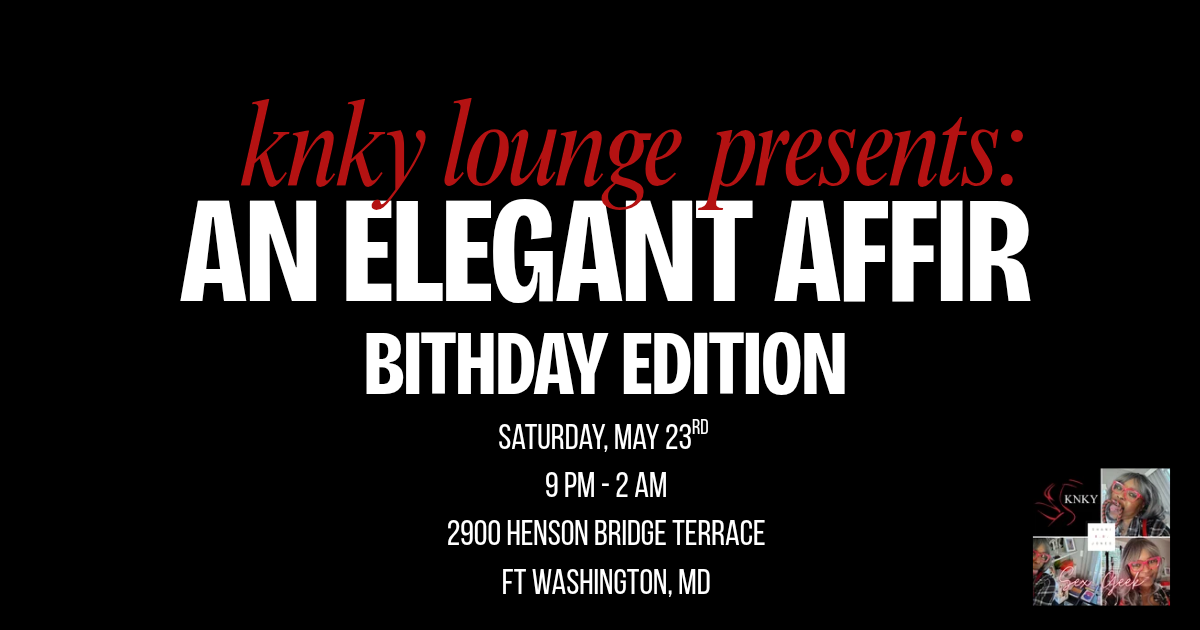 KNKY Lounge Presents: An Elegant Affair