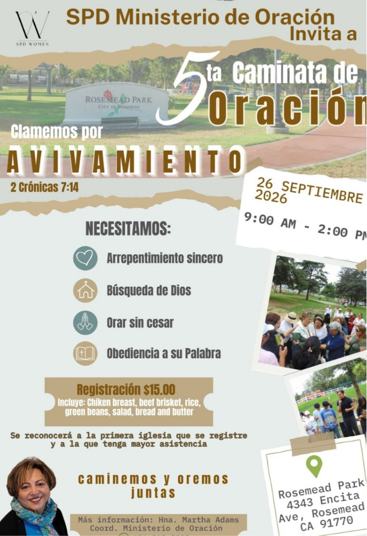 5ta Caminata de Oración