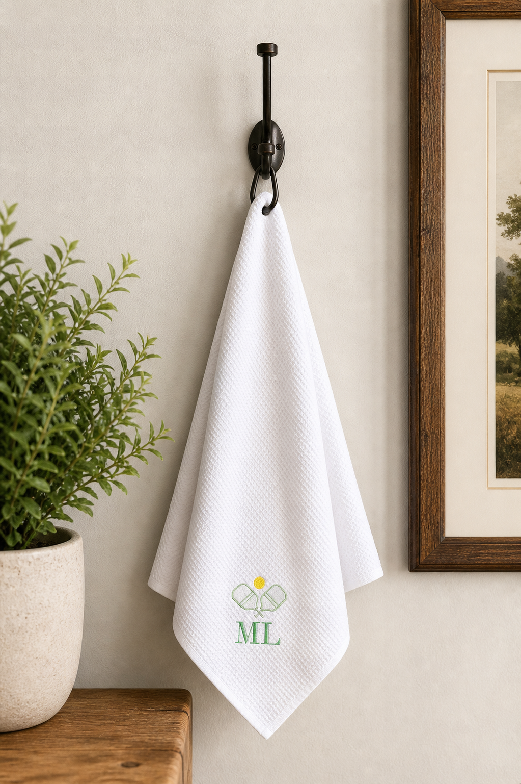 Personalized Pickleball Towels with Custom Embroidery