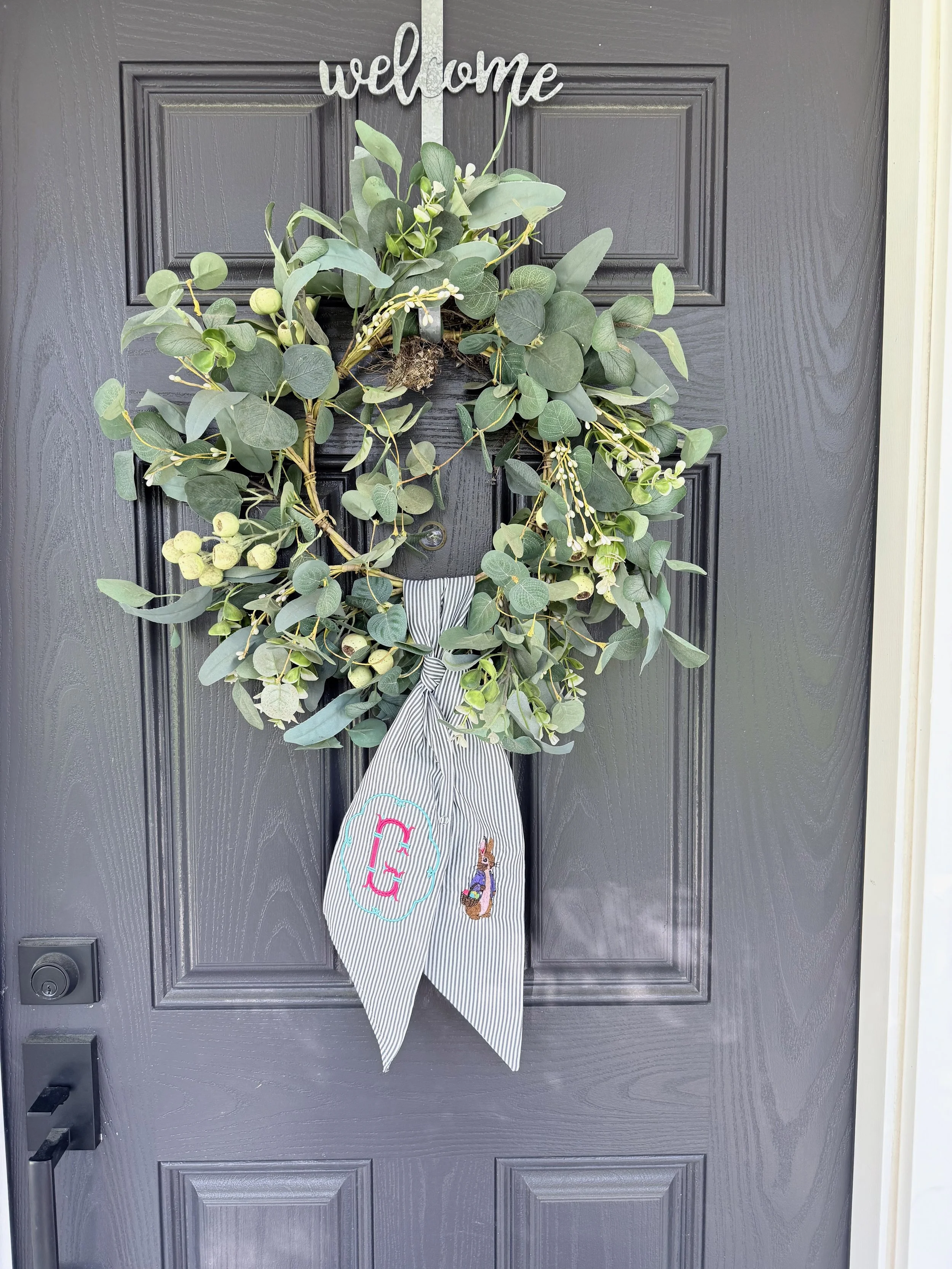 Custom Wreath Sashes
