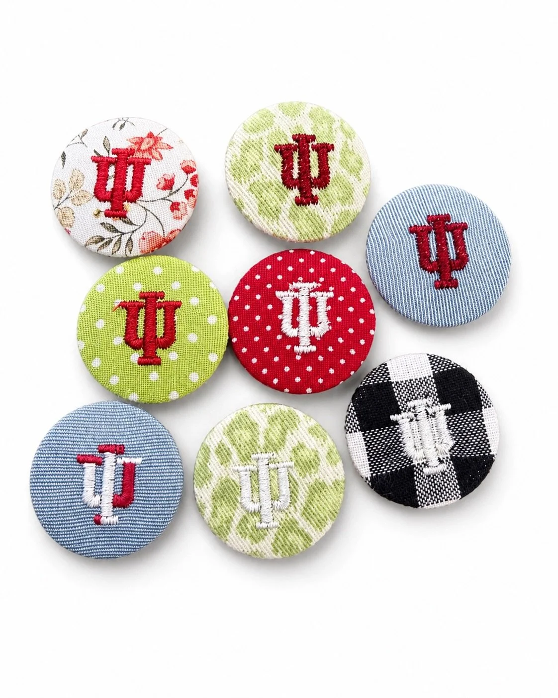 Custom Embroidered Buttons for Graduations