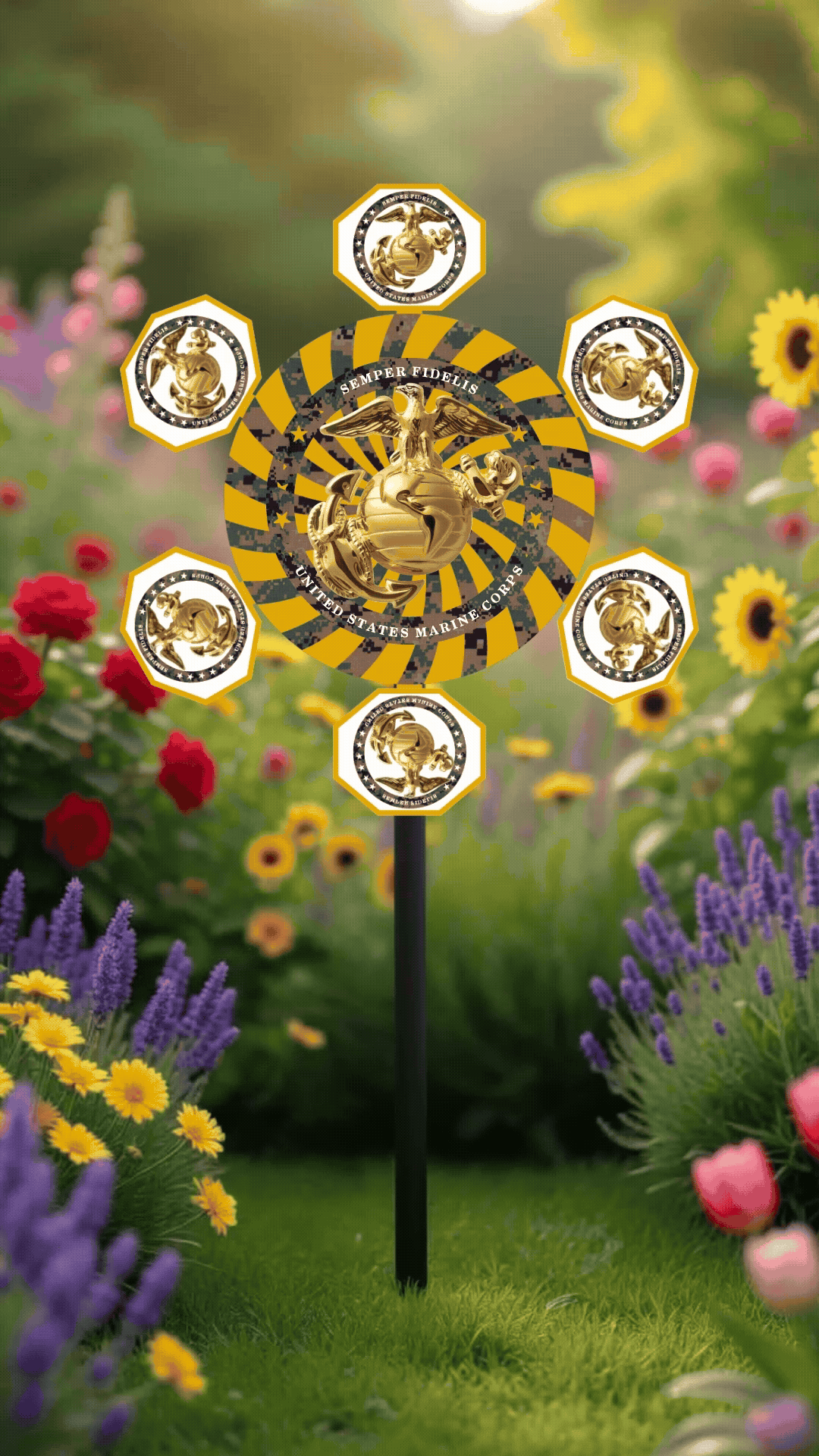 United States Marine Core Spinner Pinwheel.gif