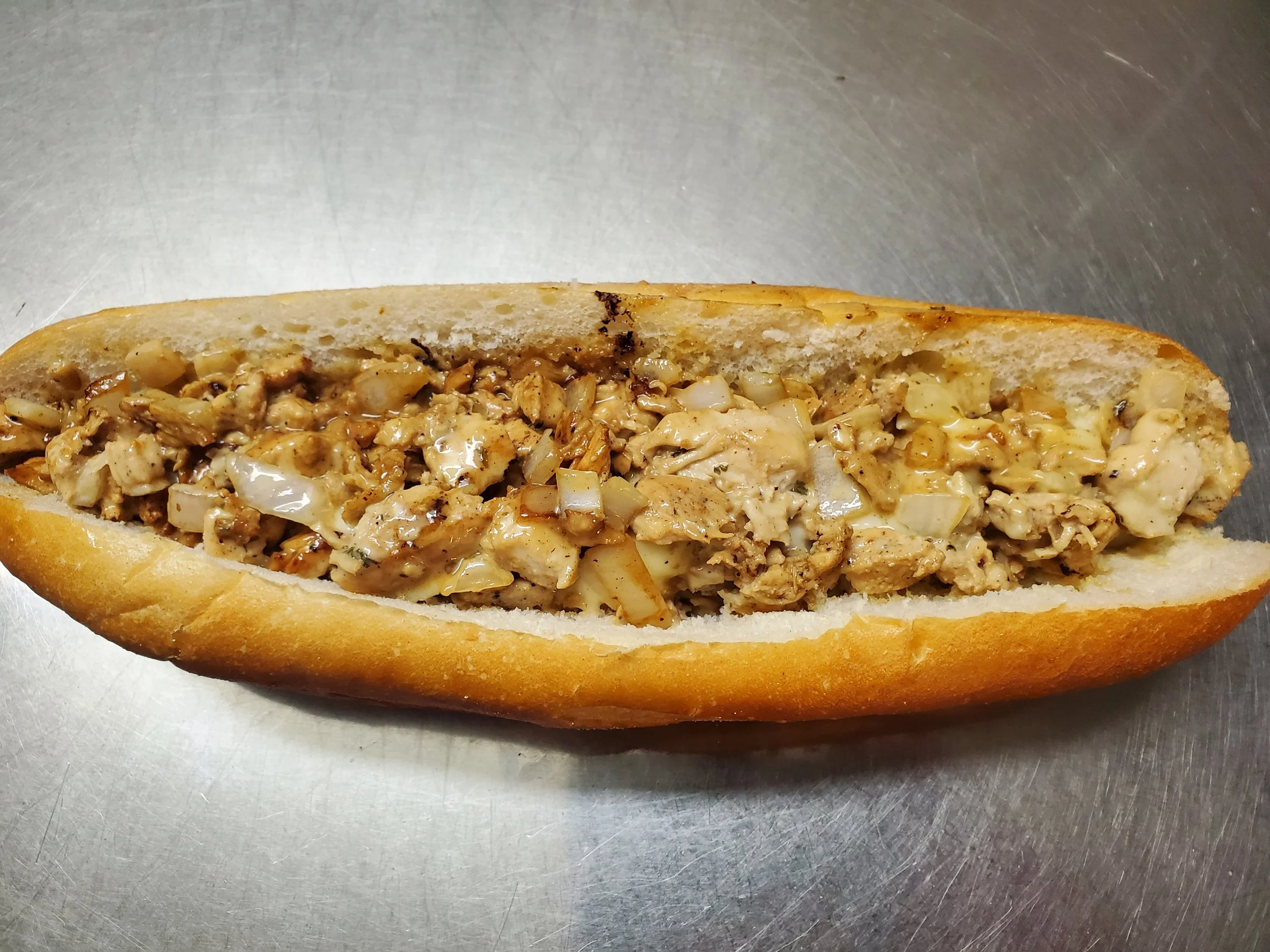 Honey Mustard Chicken Cheese Steak