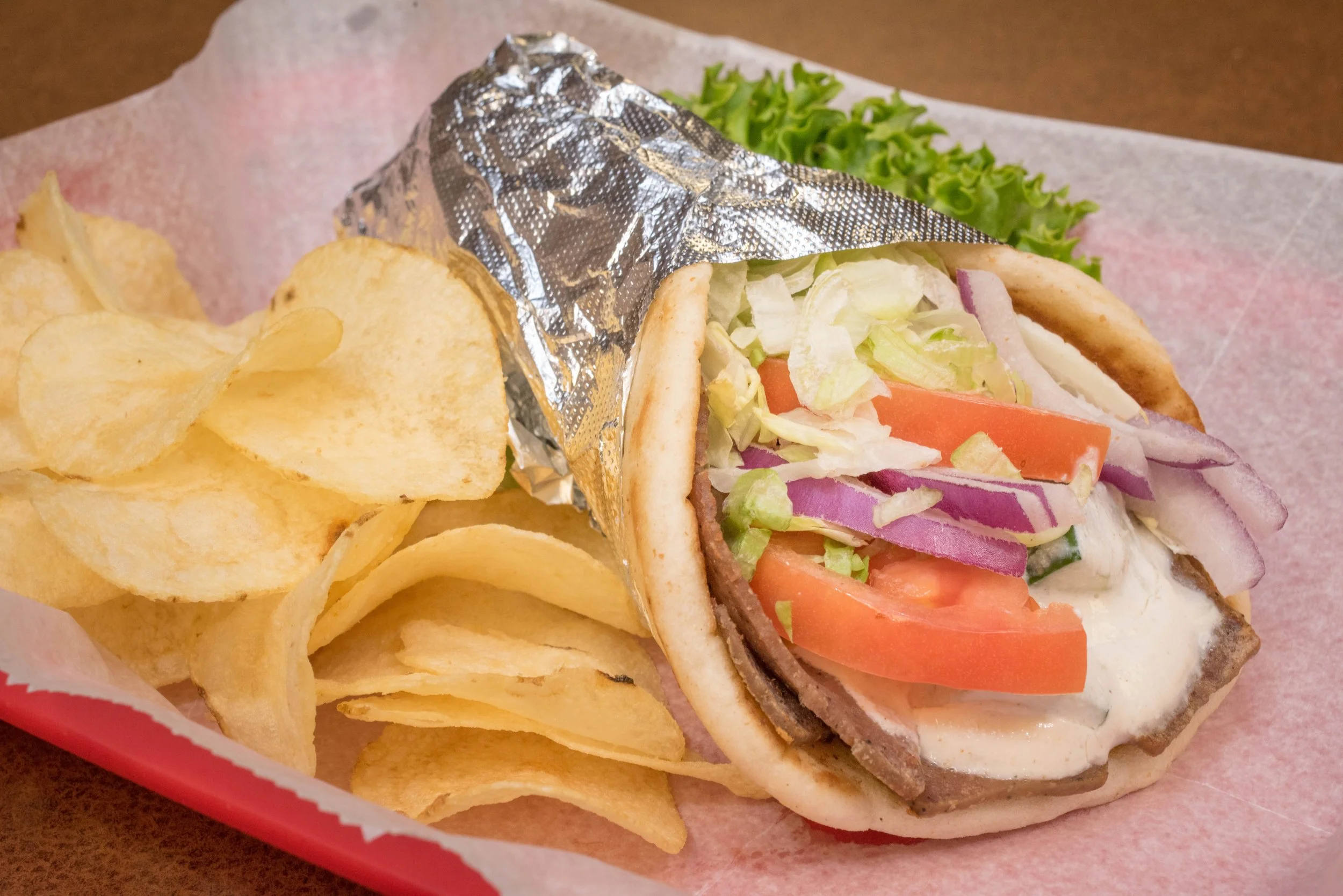 gyro sandwich cravings gourmet deli