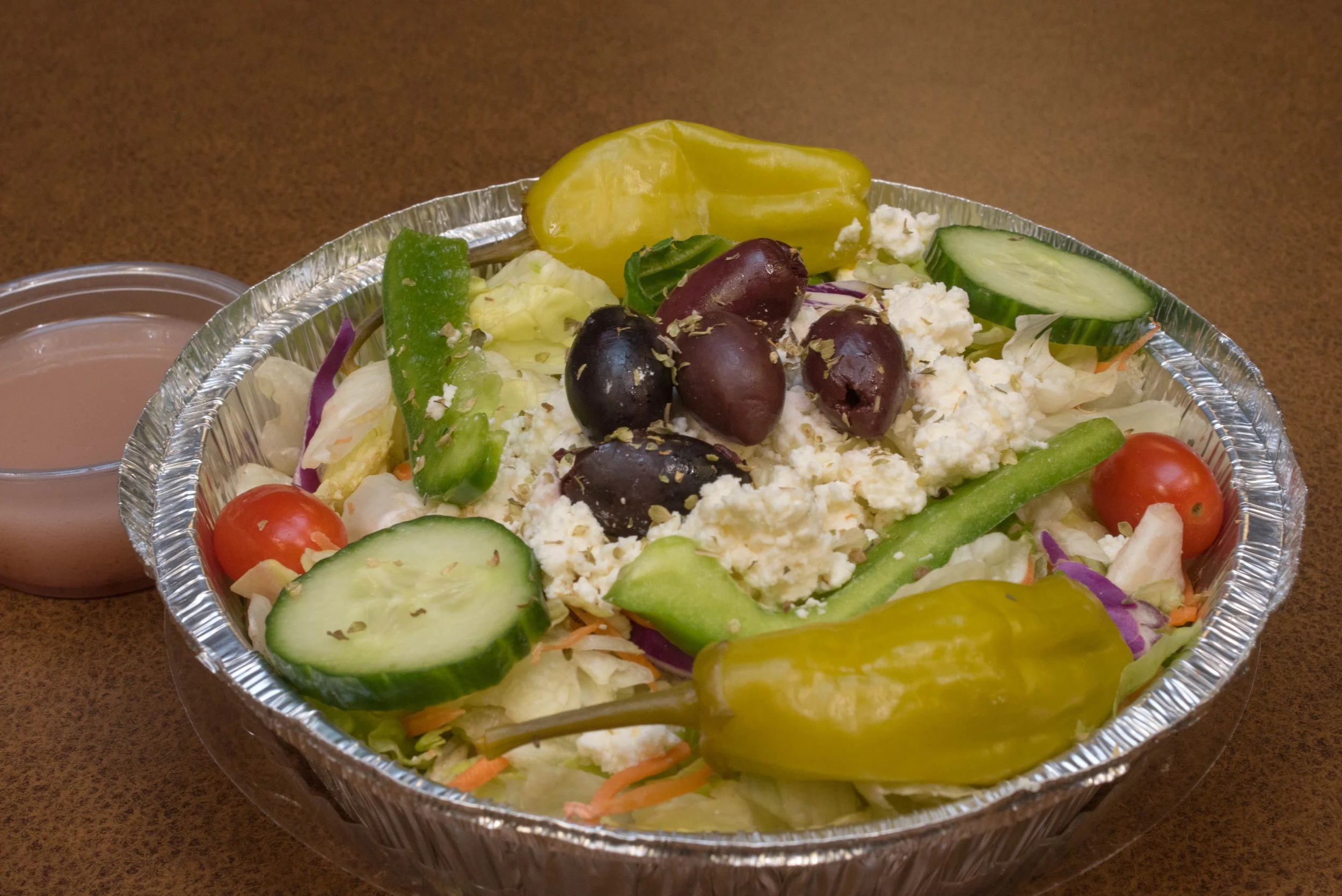 Greek salad cravings gourmet deli