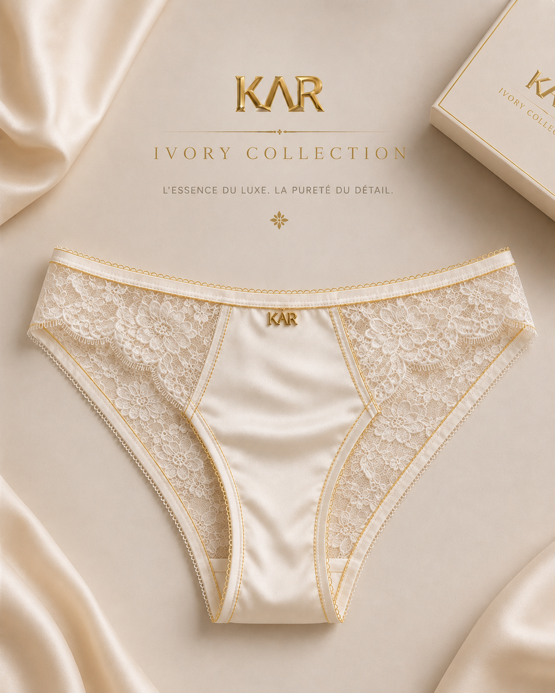 Culotte Haute Couture | Ivory Collection