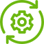 Gold shield icon with check mark in the center.
