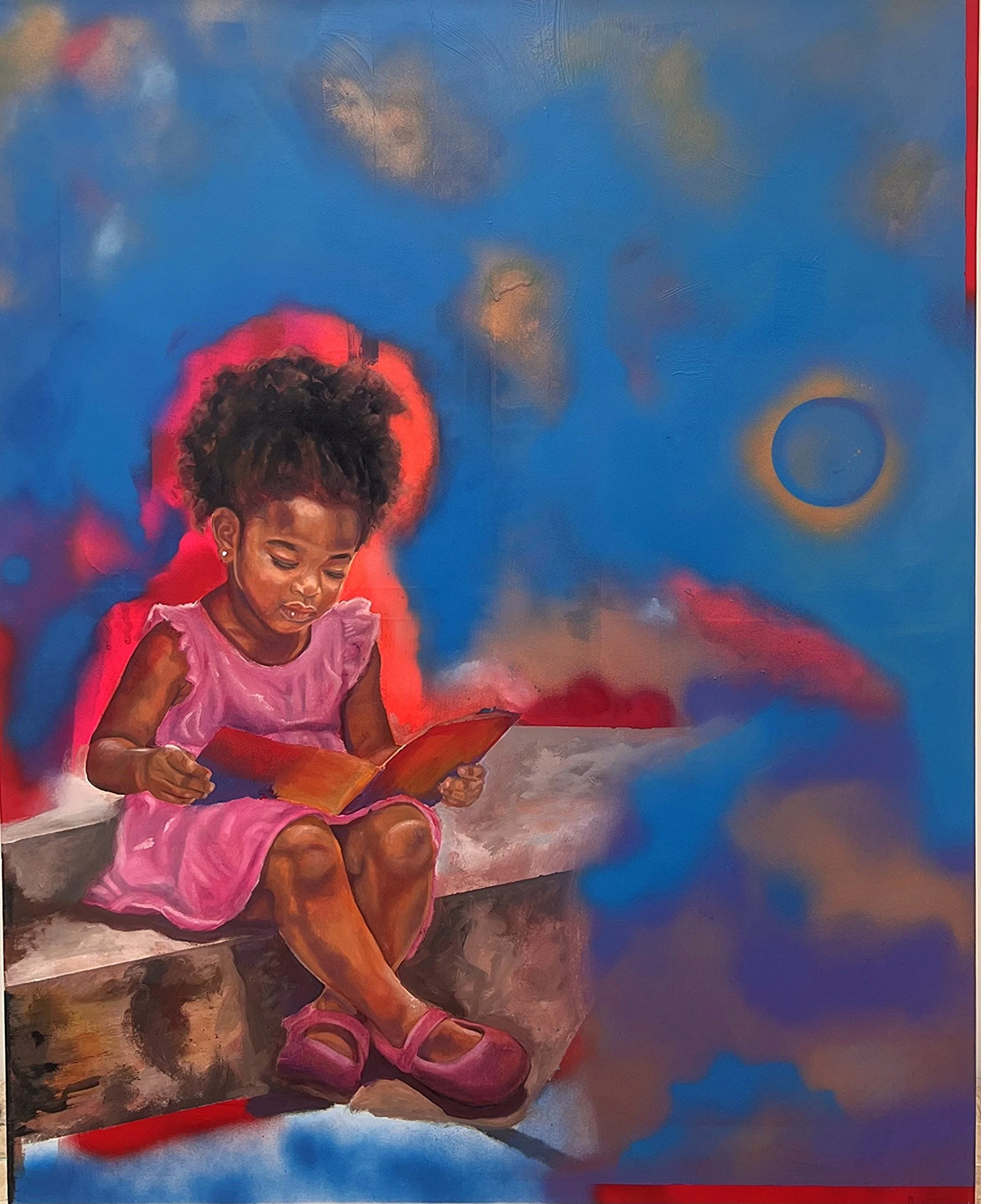 DIONNE: Acrylic and oil on canvas                     ( 81 x 101 cm)