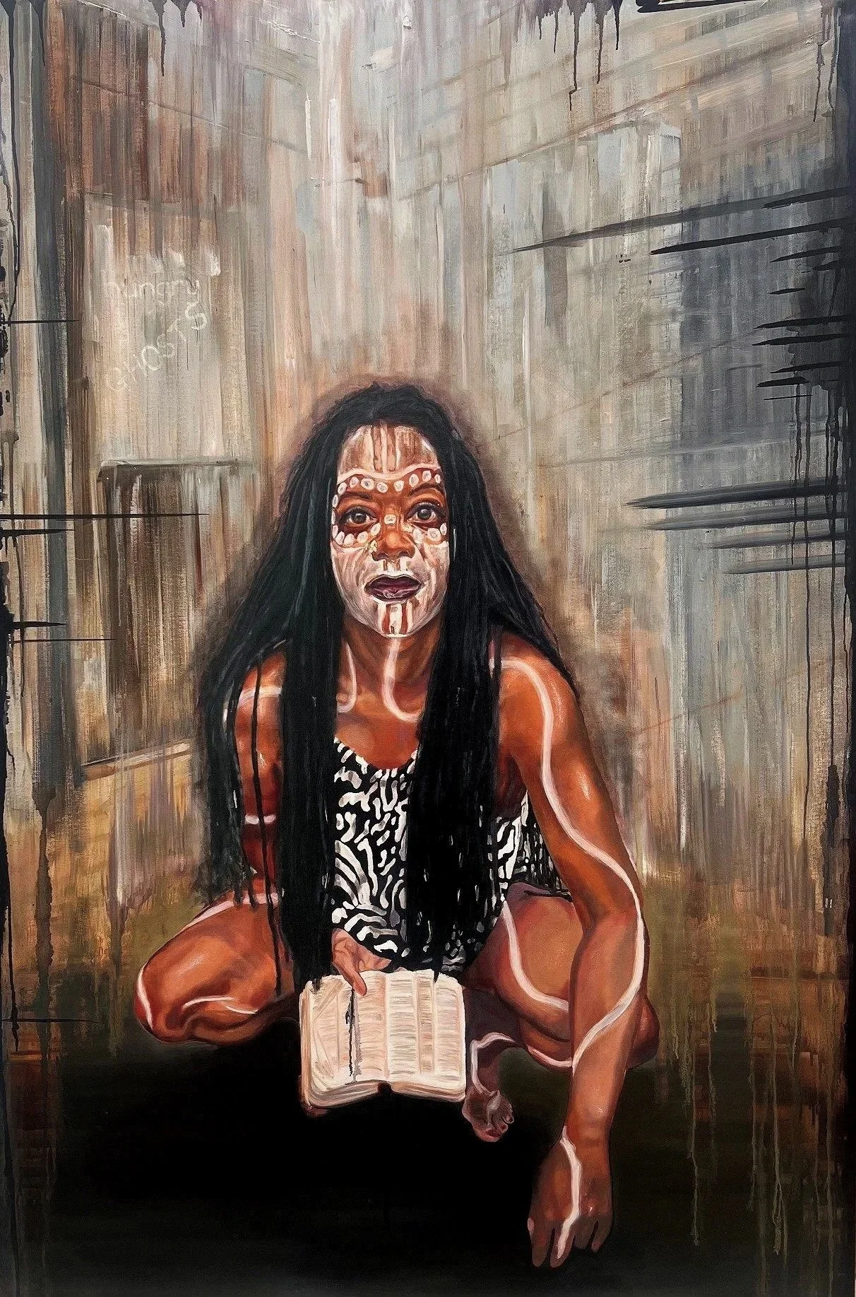 LIMINAL SPACE: Oil on canvas 
( 100 x 150 cm )