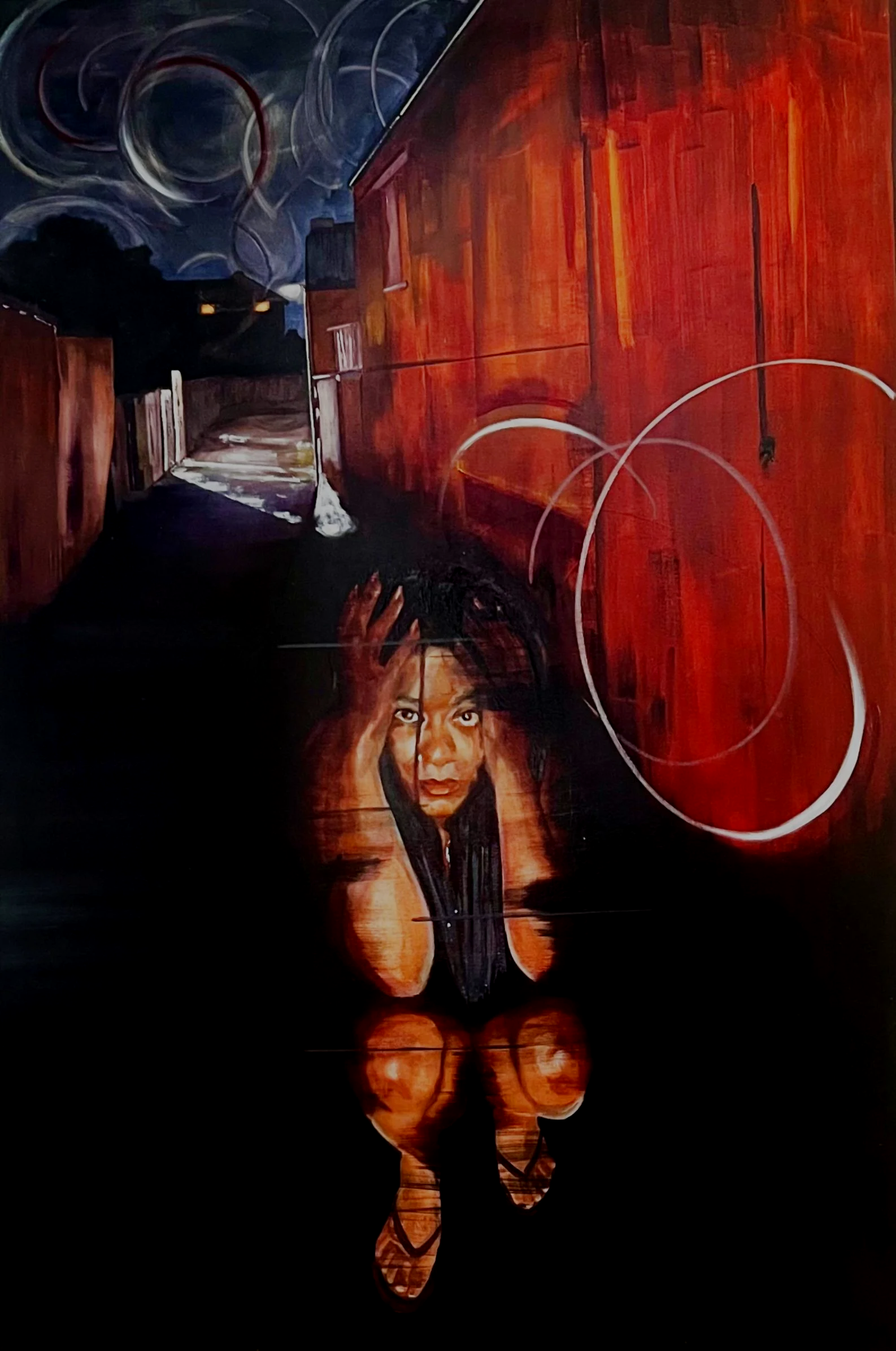 CHANGELING 2: Oil on canvas 
( 100 x 150 cm )
