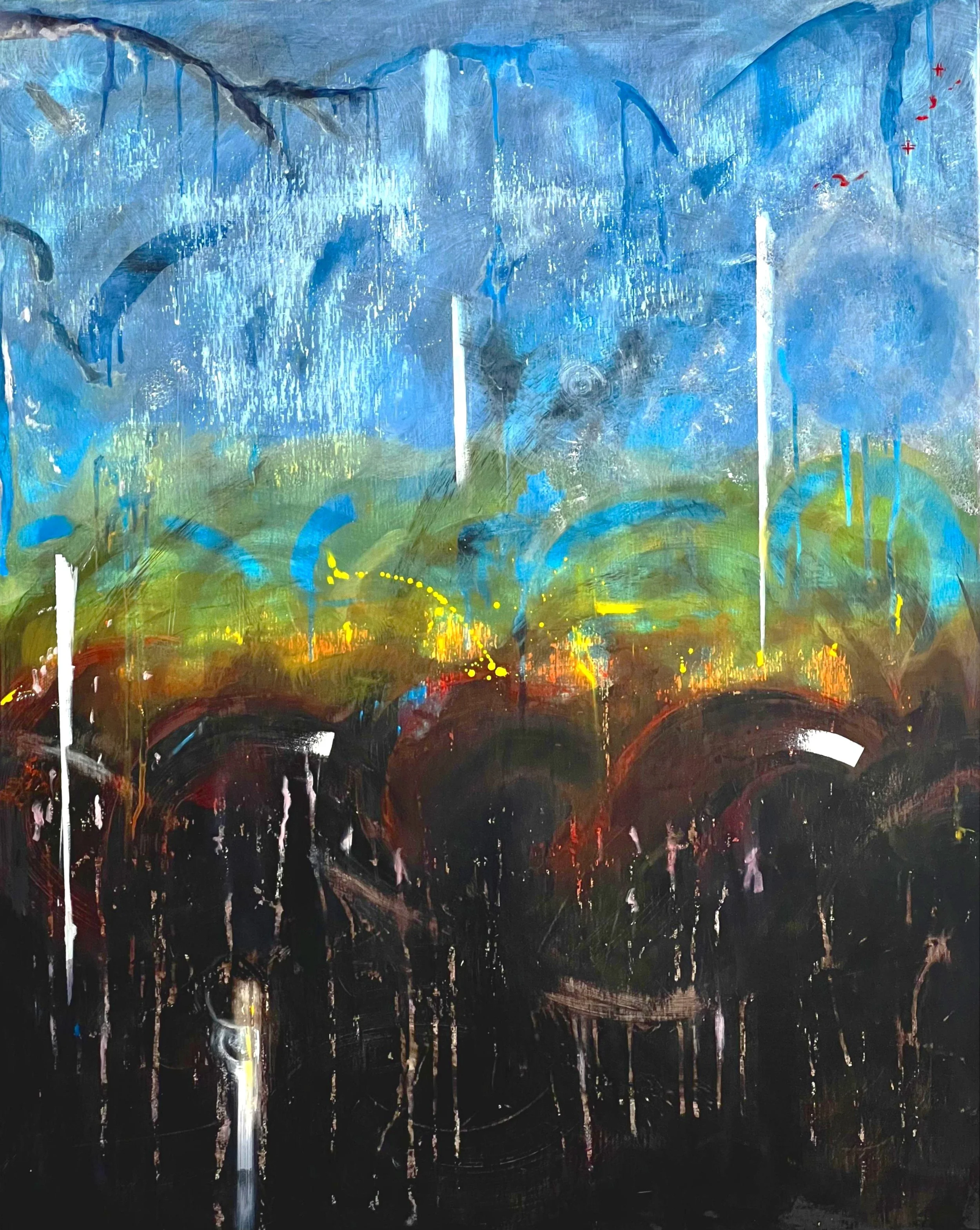 INCONGRUENCE 2: Oil on canvas ( 81 x 101 cm )