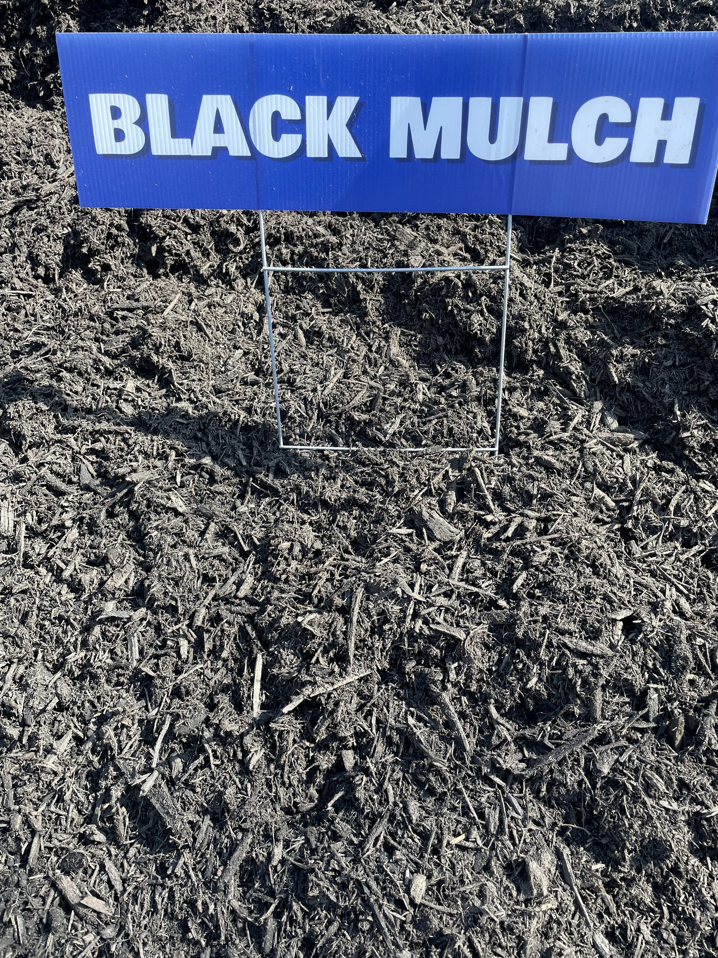 Black mulch