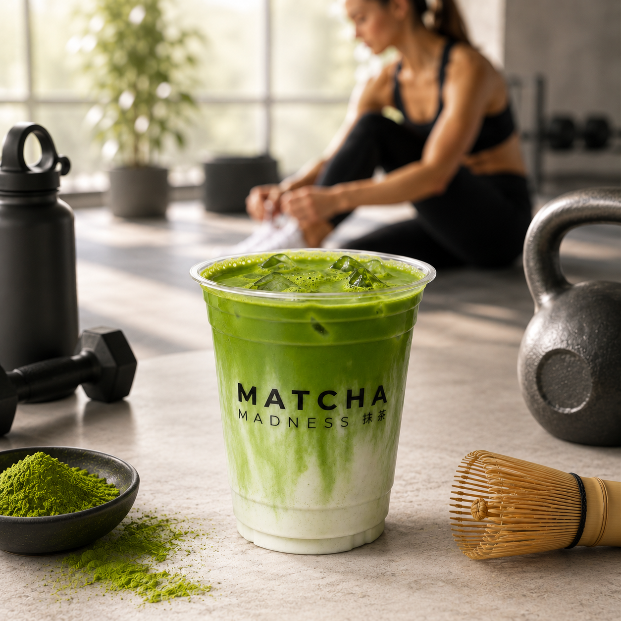 Matcha &amp; Sport – dein idealer Pre-Workout-Drink