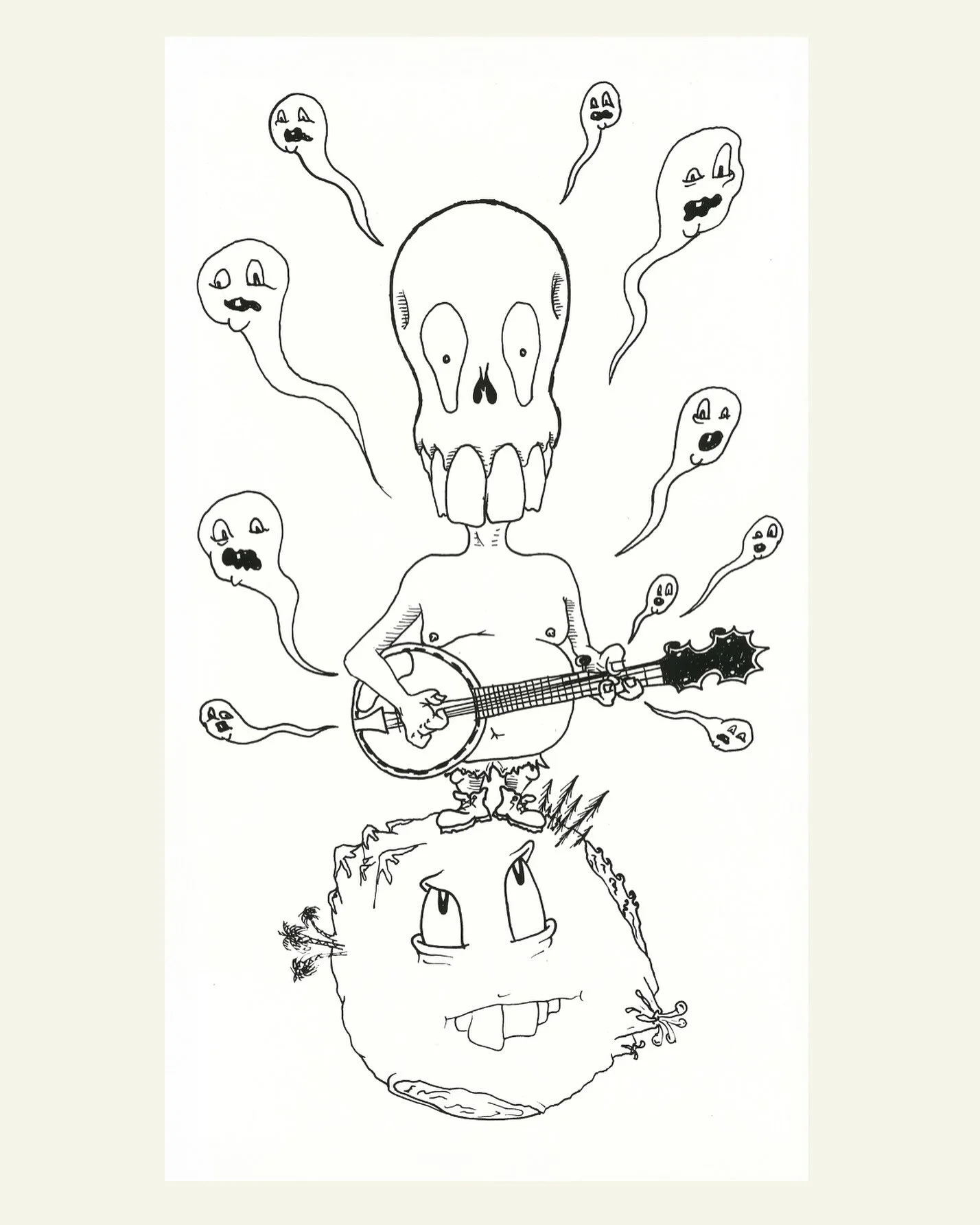 pickin and sinnin
screenprint, 31x51 cm
