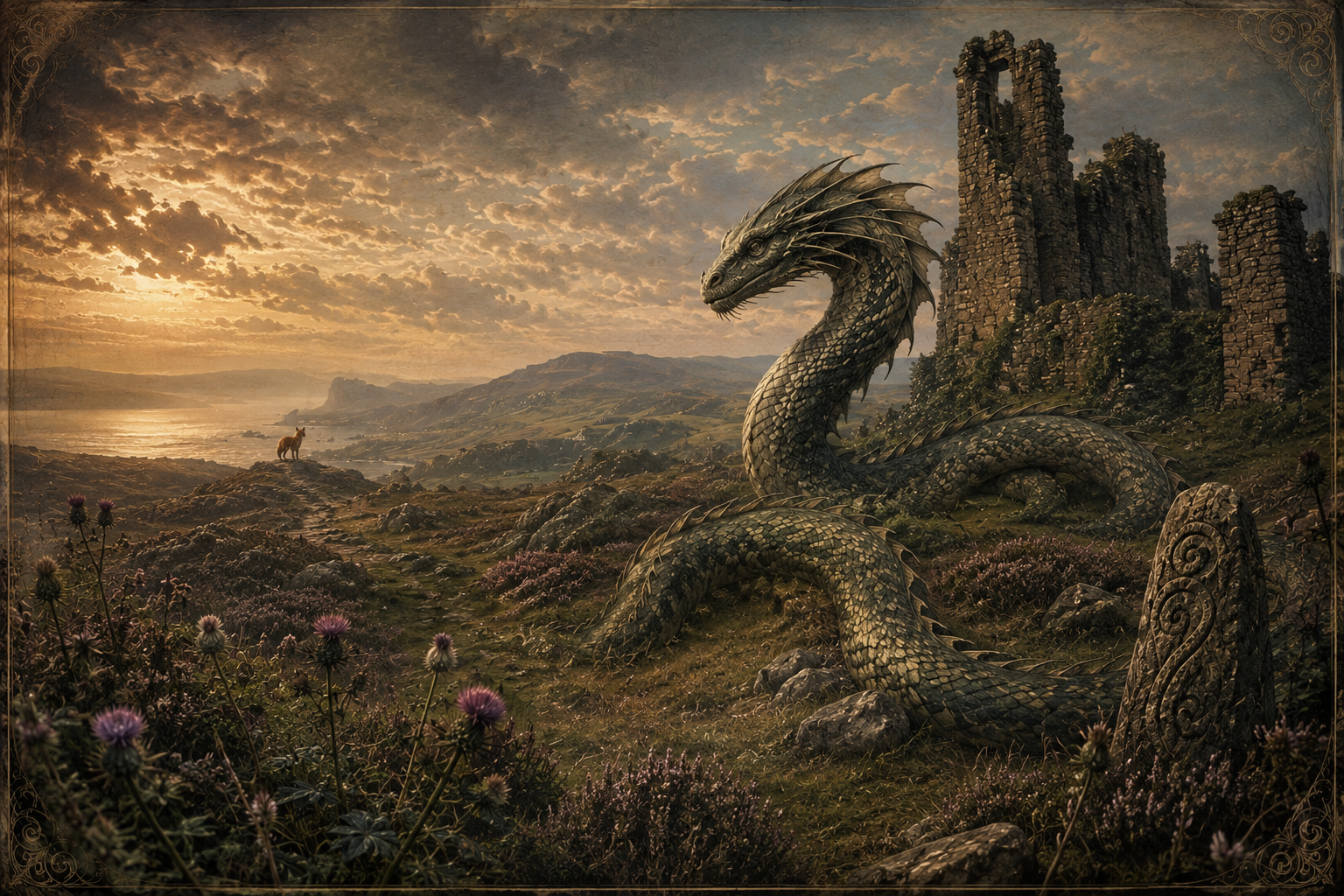 The Laidly Worm of Spindleston Heugh